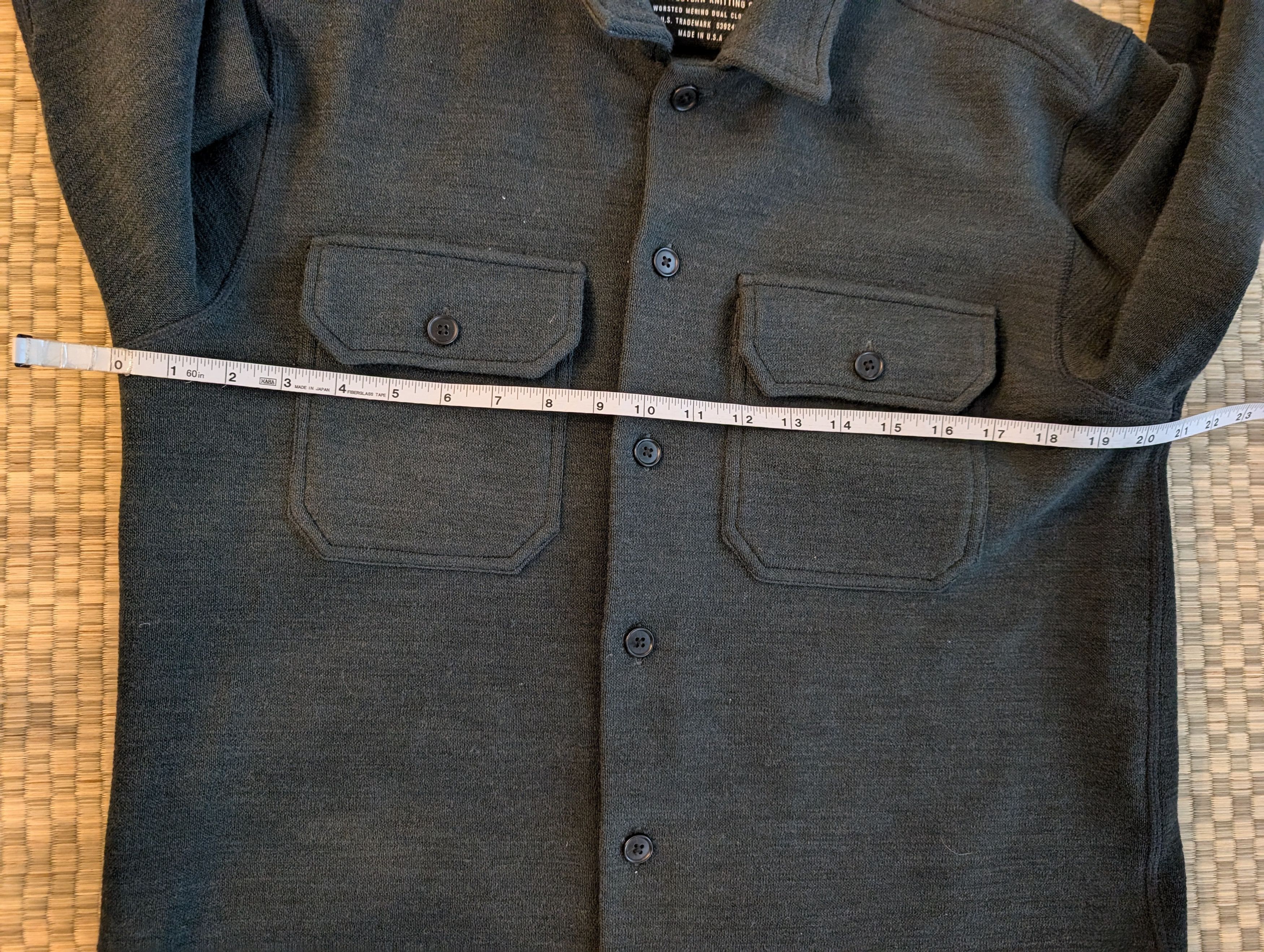 NWKC NWKC Northwest Knitting Co. Wool CPO Shirt Made in USA Size US M / EU 48-50 / 2 - 5 Thumbnail