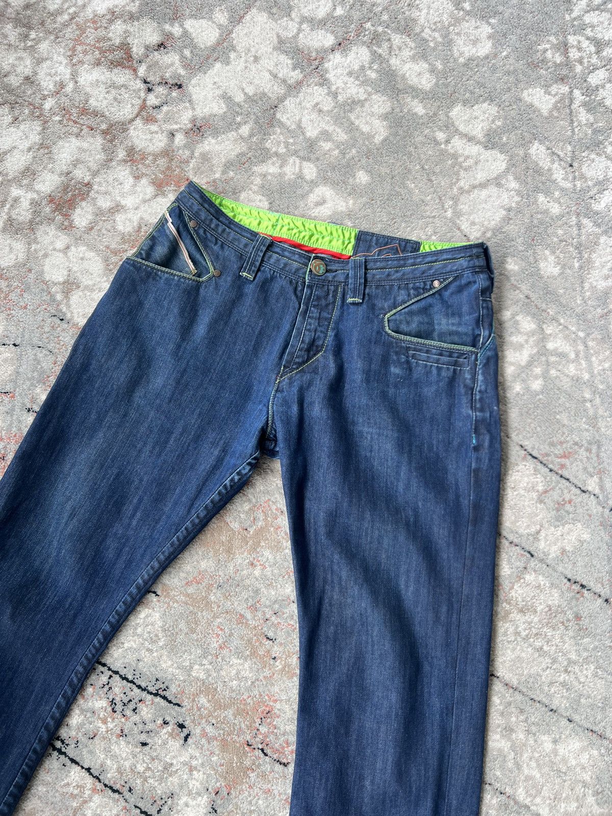 DC × Vintage Vintage DC Shoes Denim Pants Size US 34 / EU 50 - 2 Thumbnail