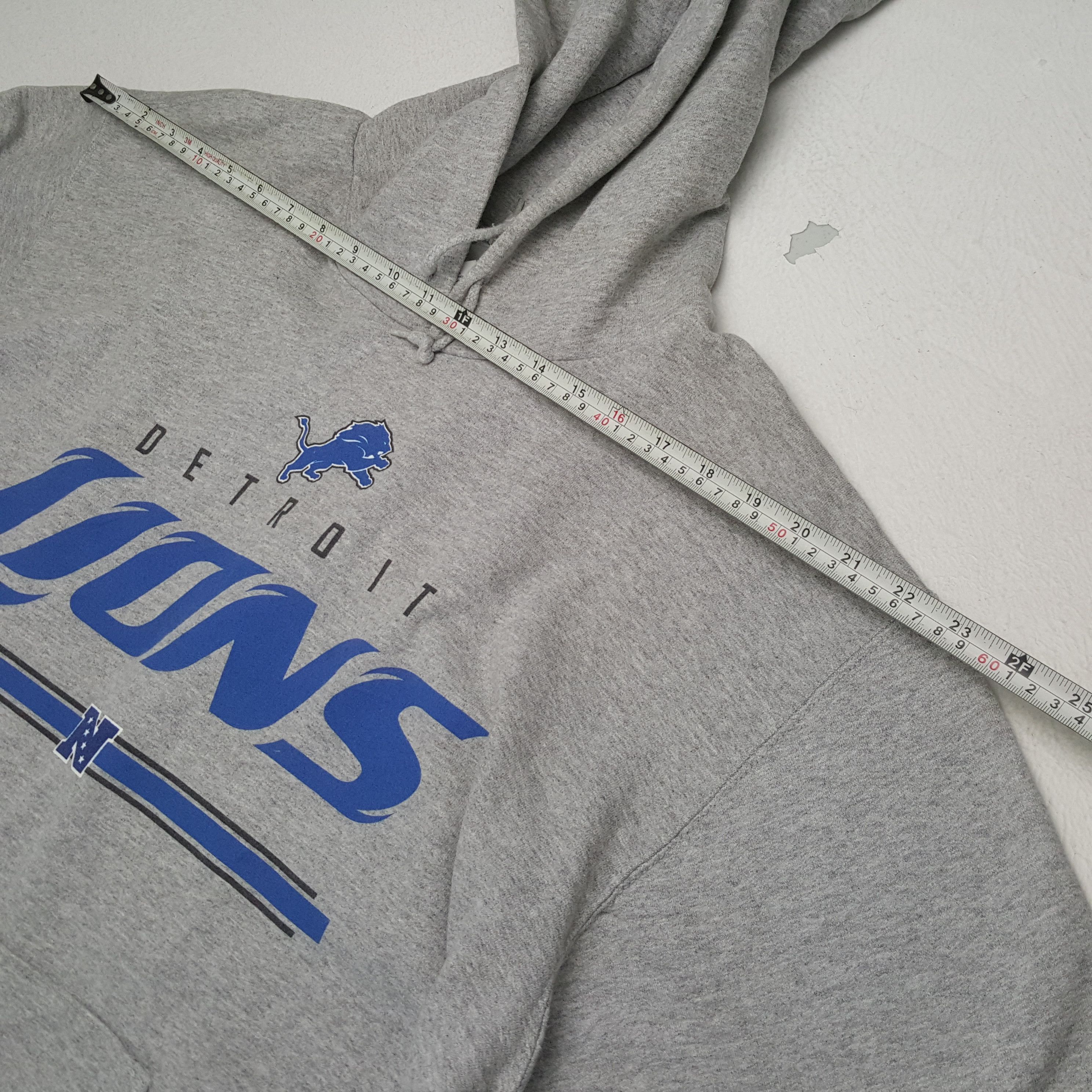 NFL × Vintage DETROIT LIONS NFL American Football Team Hoodies Size US L / EU 52-54 / 3 - 5 Thumbnail