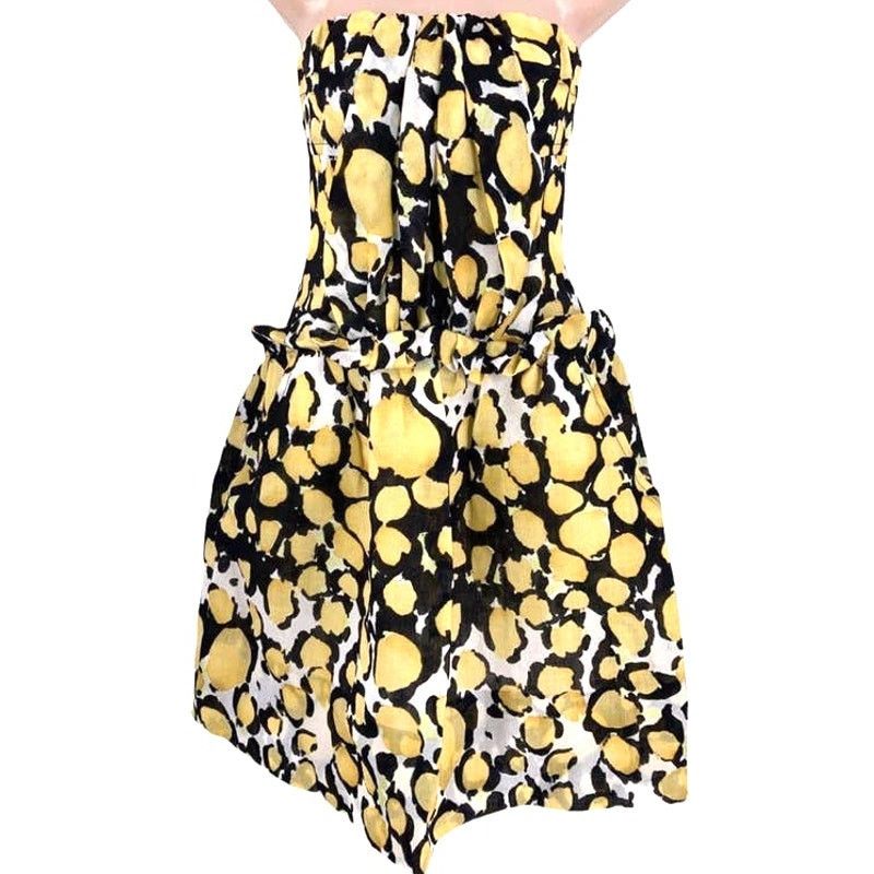 Christian Lacroix Christian Lacroix Runway 2008 Couture Runway Silk Dress Size M / US 6-8 / IT 42-44 - 4 Thumbnail