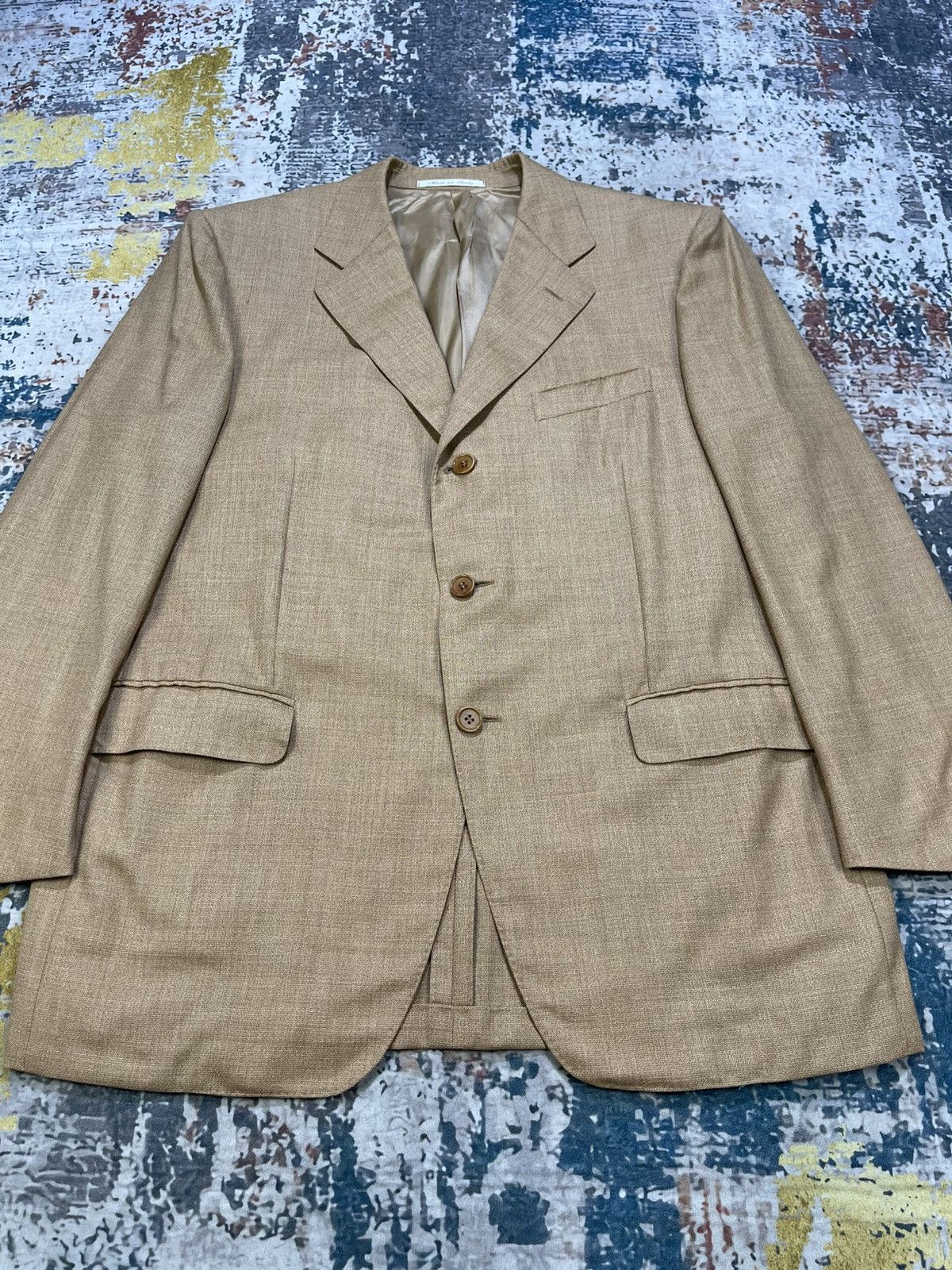Canali Canali x Resmann Herrenausstatter Pure Wool Blazer Size US L / EU 52-54 / 3 - 2 Thumbnail