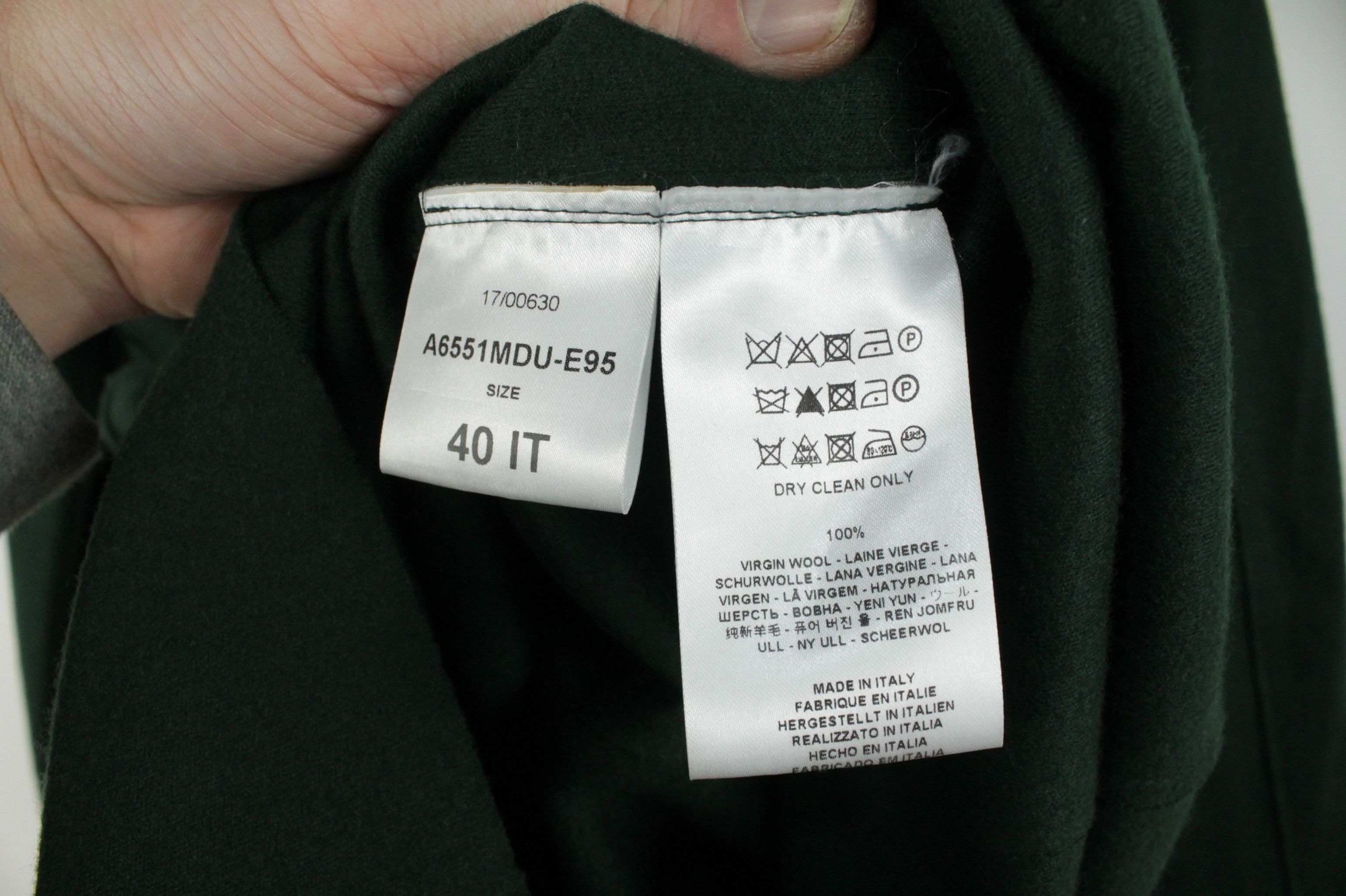 Harris Wharf London Harris Wharf London Knitted Green Wool Sheath Dress Size S / US 4 / IT 40 - 7 Thumbnail