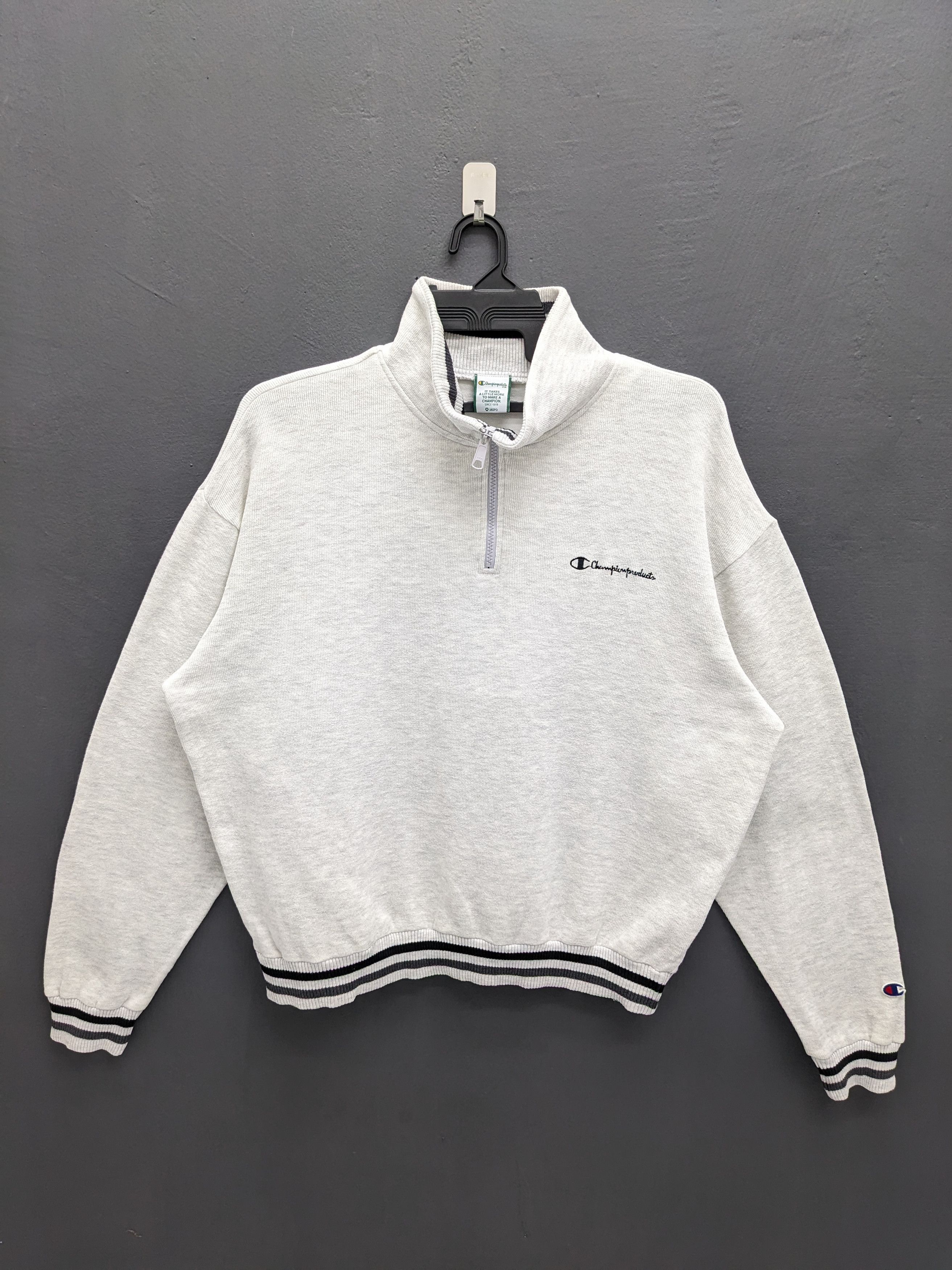 Champion Vintage Champion Produts Japan Half Zipper Streetwear Size US XXL / EU 58 / 5 - 2 Thumbnail