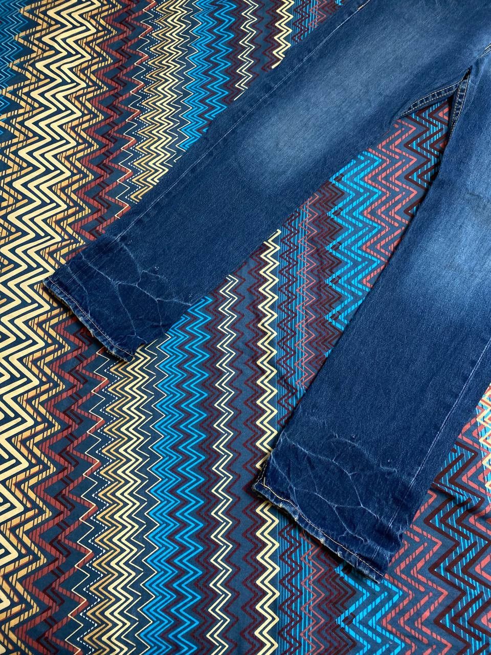Levi's blue jeans w34 vintage Y2K Levi's 901 streetwear Size US 34 / EU 50 - 7 Thumbnail