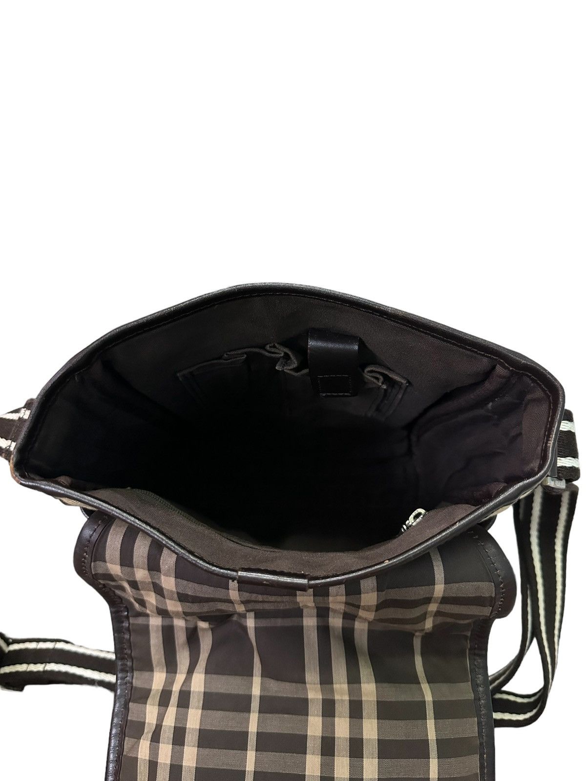 Burberry AUTHENTIC BURBERRY BLACK LABEL CANVAS CROSSBODY BAG Size ONE SIZE - 5 Thumbnail