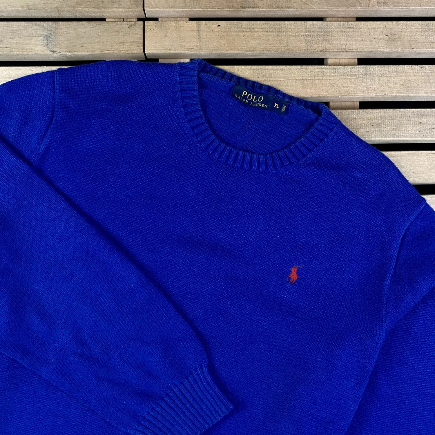 Polo Ralph Lauren Mens Sweater Pullover Polo Ralph Lauren Size XL Cotton Size US XL / EU 56 / 4 - 2 Thumbnail
