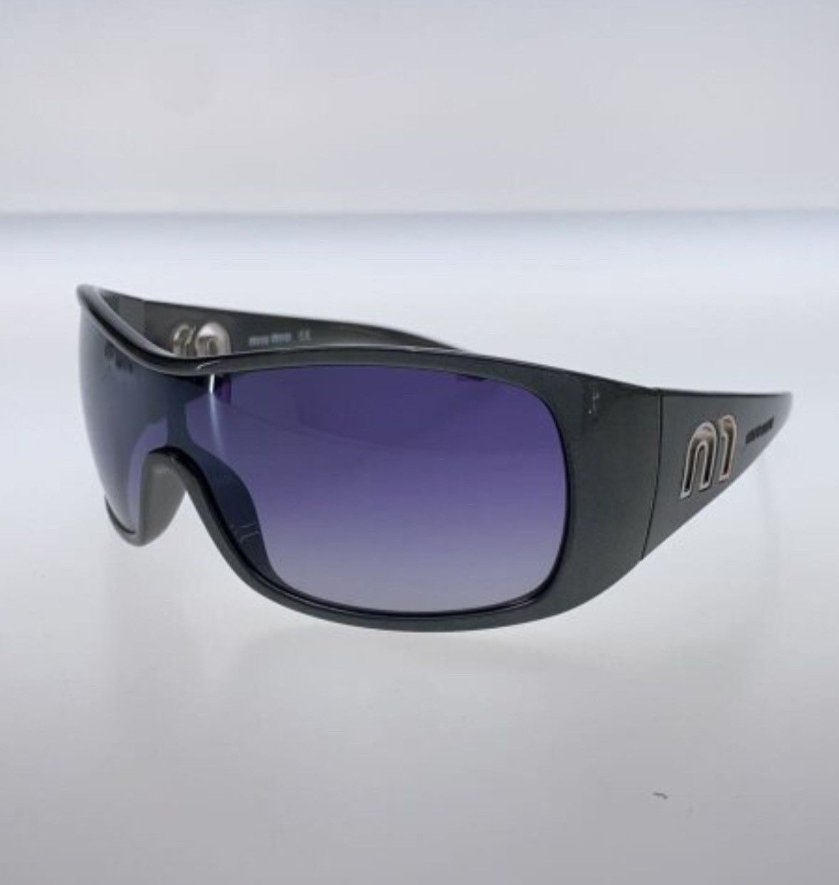 Miu Miu Miu Miu Mask Sunglasses Size ONE SIZE - 1 Thumbnail