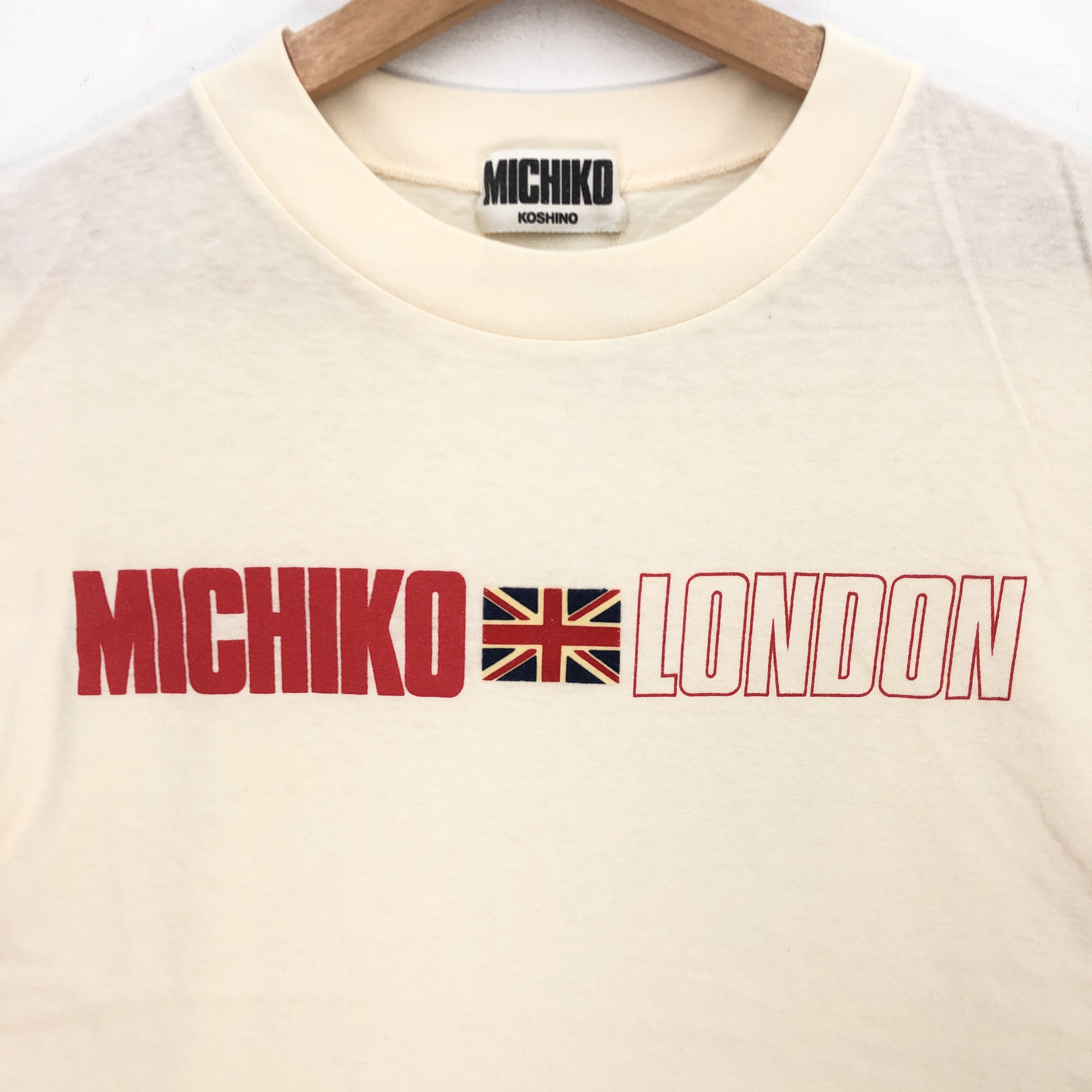 Japanese Brand Vintage Y2K Michiko London T Shirt Michiko Crewneck Tees Size US M / EU 48-50 / 2 - 4 Thumbnail