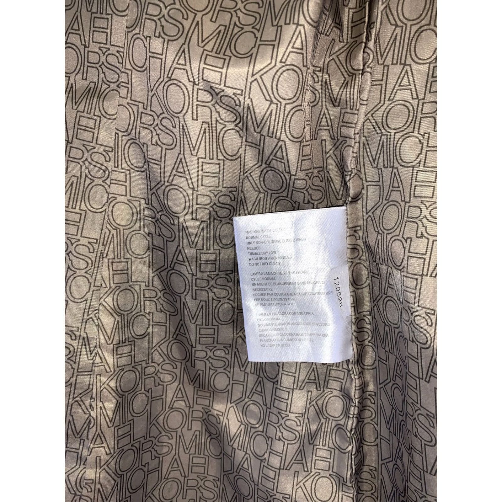 Michael Kors Michael Kors Womens Blue Zipper Pocket Button Jacket Sz M-5786 Size M / US 6-8 / IT 42-44 - 5 Thumbnail