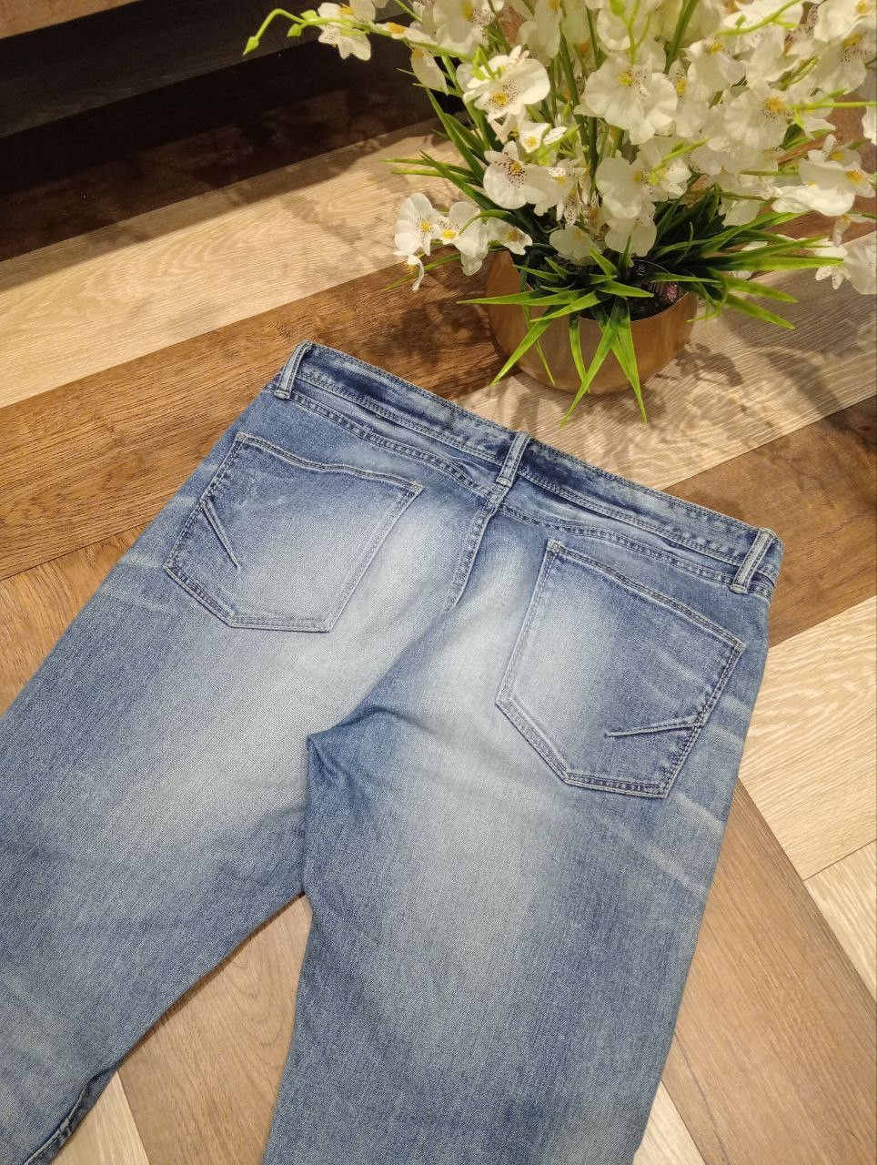 GOSTAR DE FUGA GOSTAR DE FUGA JAPAN STRETCH DISTRESSED JEANS Size US 35 - 10 Thumbnail