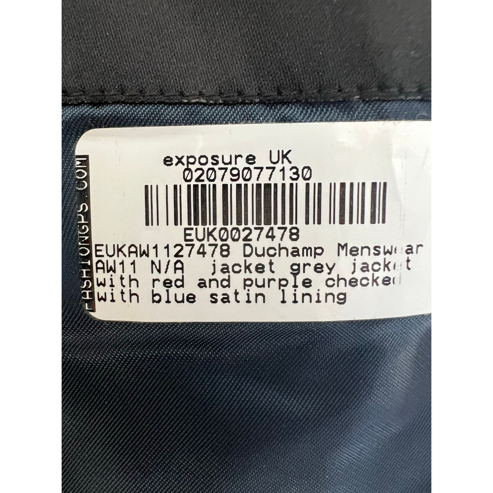Duchamp Duchamp Lambswool Plaid Overcoat Satin Lining Size 40 Size US M / EU 48-50 / 2 - 10 Thumbnail