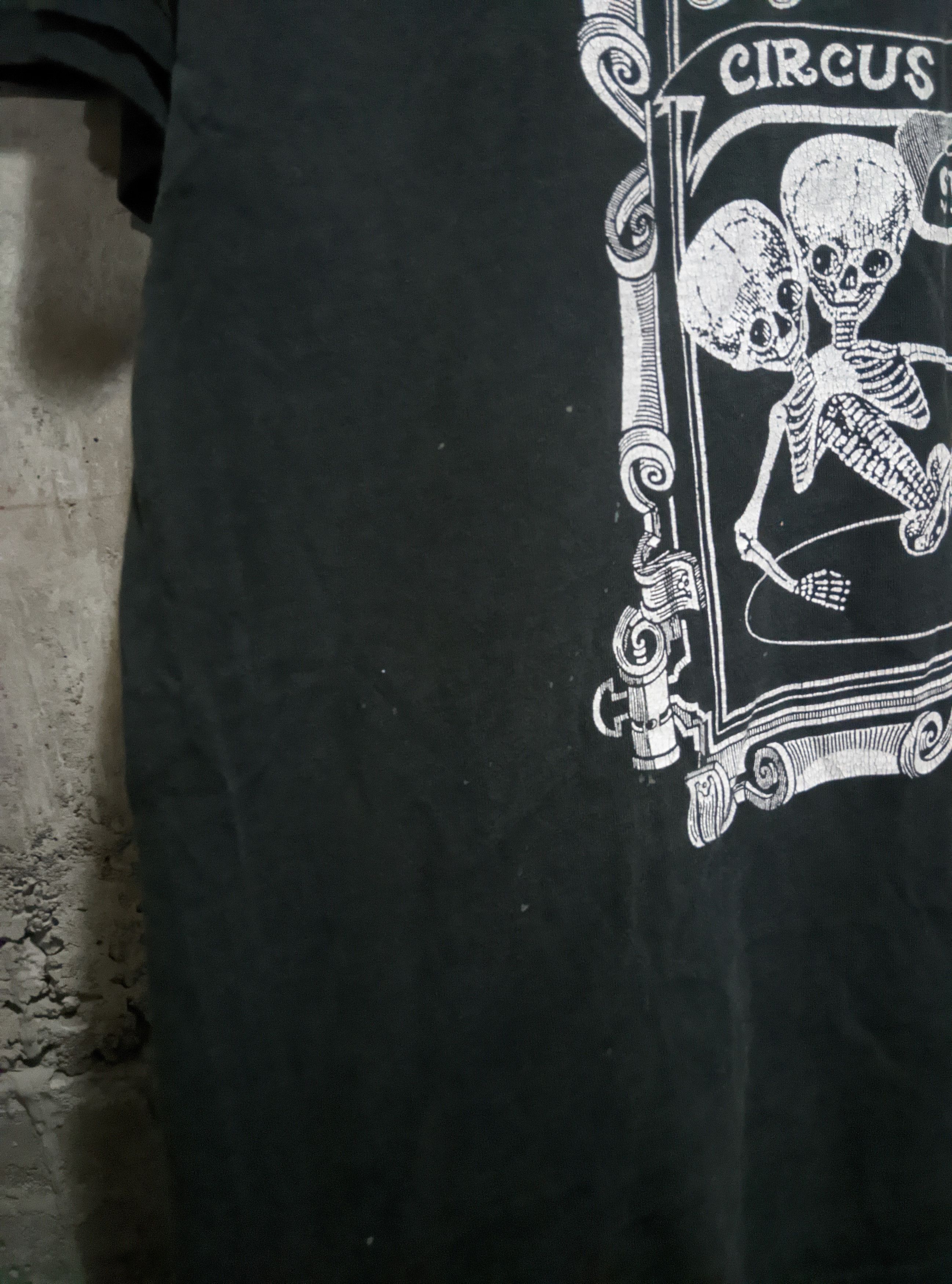 Vintage Vintage 90s the Jim rose circus Sideshow freak t shirt Size US XL / EU 56 / 4 - 6 Thumbnail