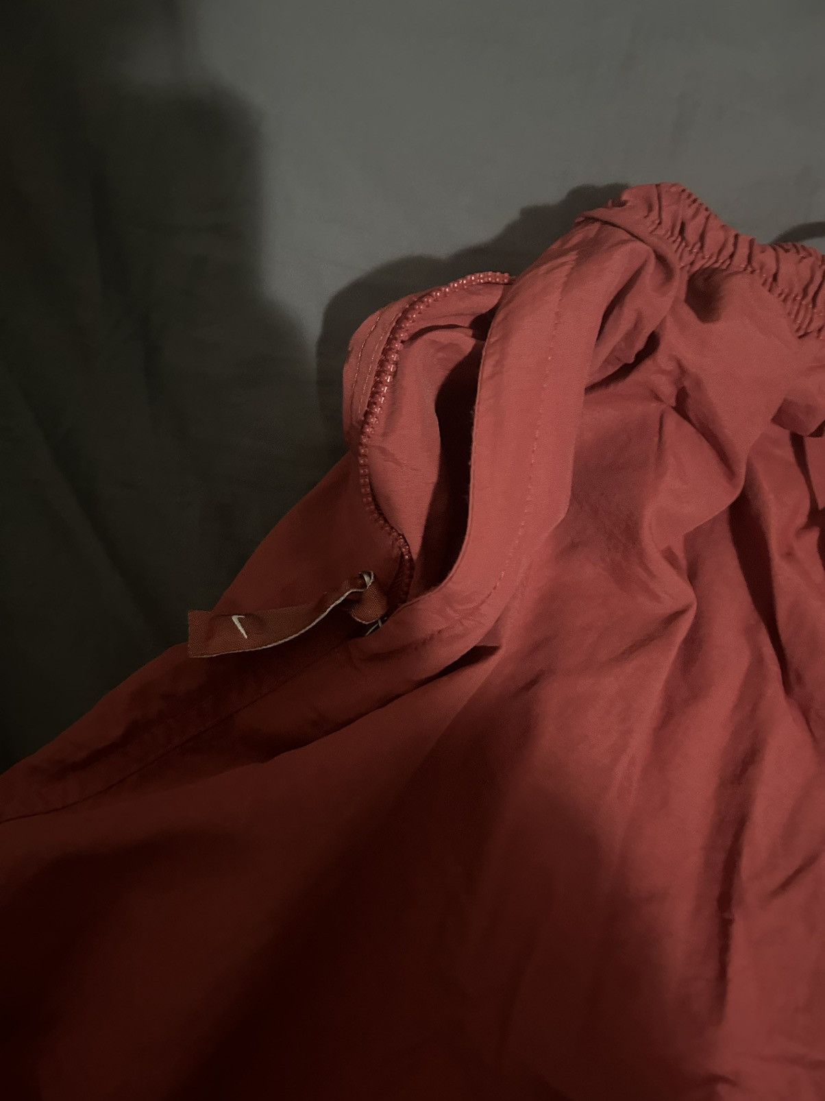 Nike × Vintage Red Nike Swoosh Shorts Size US 30 / EU 46 - 4 Thumbnail