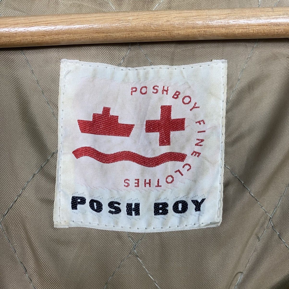 Japanese Brand × Vintage Posh boy parka hoodie jacket Size US M / EU 48-50 / 2 - 17 Thumbnail