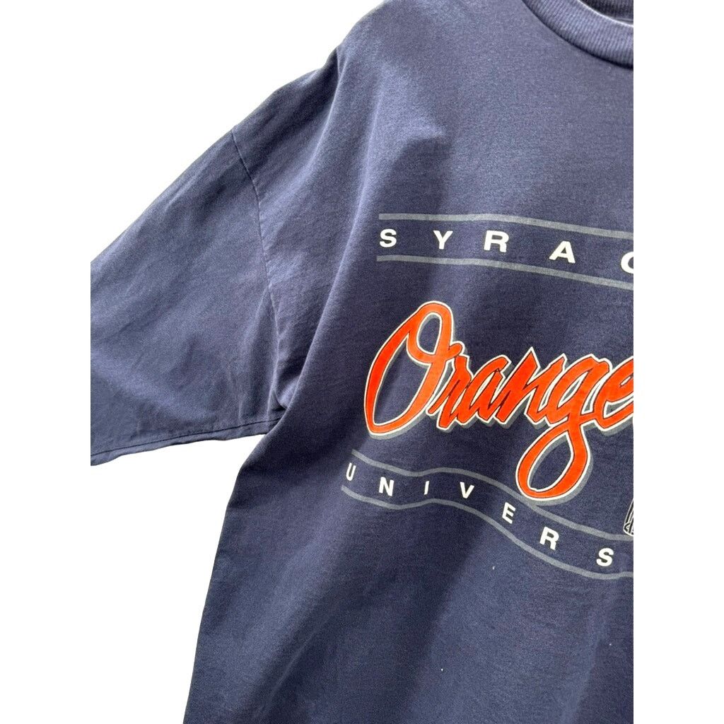 Jansport × Vintage 1990's Jansport Distressed Syracuse University Heavy L/S Tee Size US XL / EU 56 / 4 - 6 Thumbnail