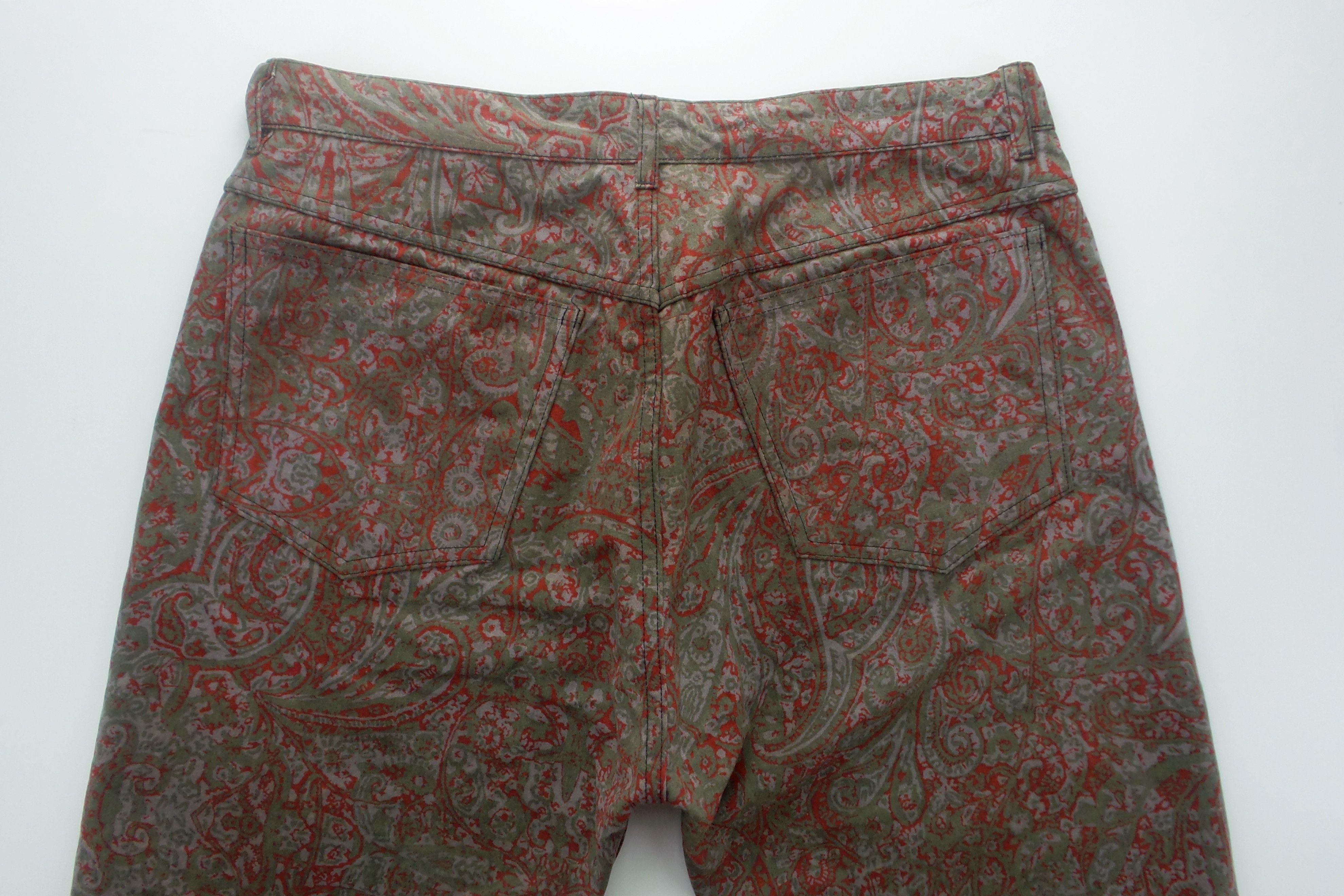 A.P.C. A.P.C. Paisley Design Jeans W30xL43.5 Size US 32 / EU 48 - 9 Thumbnail