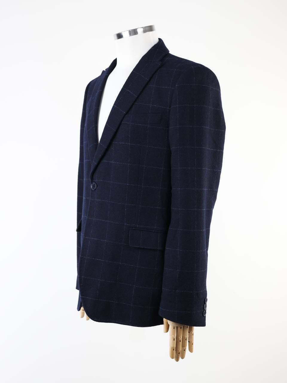 Gianni Feraud GIANNI FERAUD Checked wool blazer jacket Size 42R - 2 Thumbnail