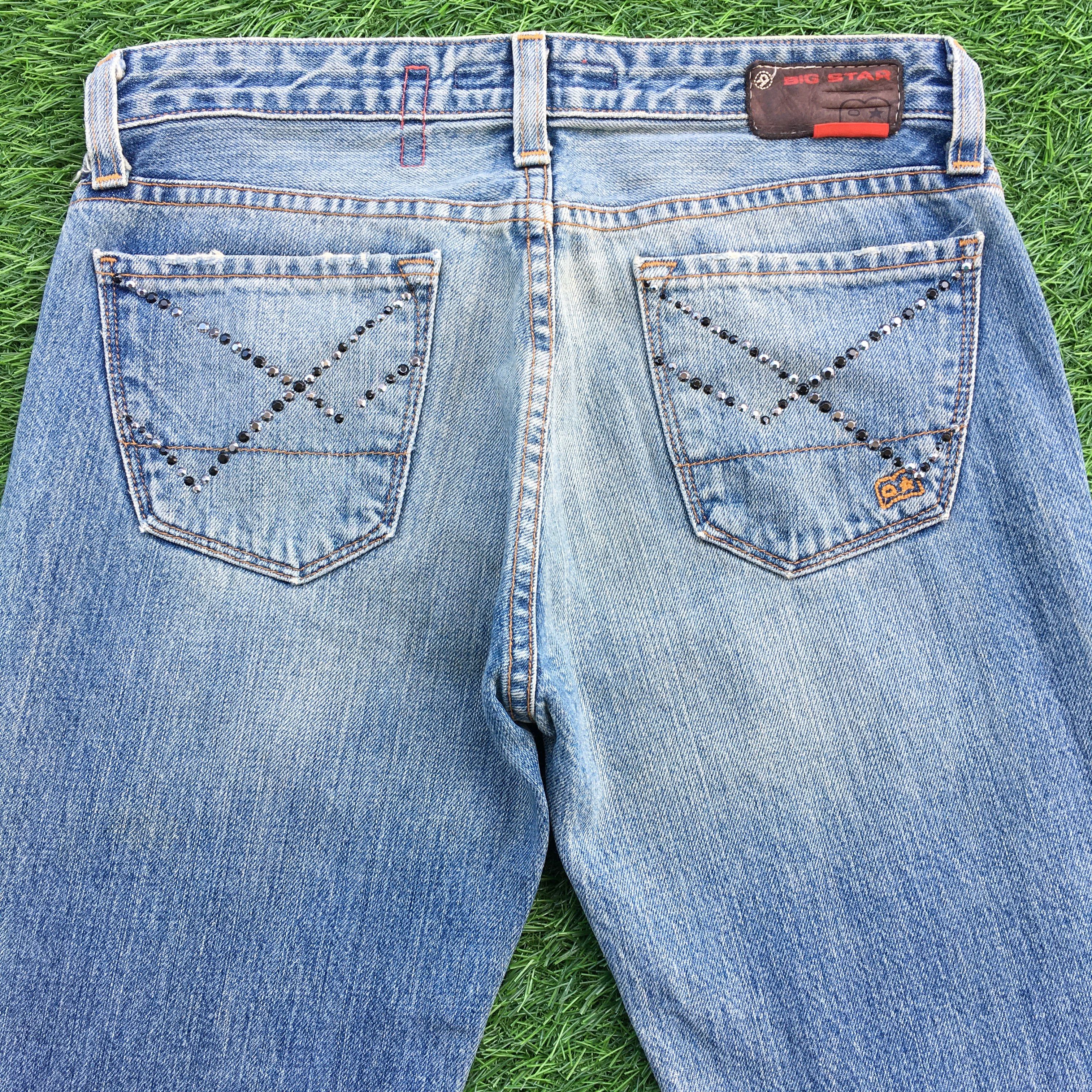 Big Star × Japanese Brand × Jean Big Star Bootcut Jeans D-1003 Size 26" / US 2 / IT 38 - 4 Thumbnail