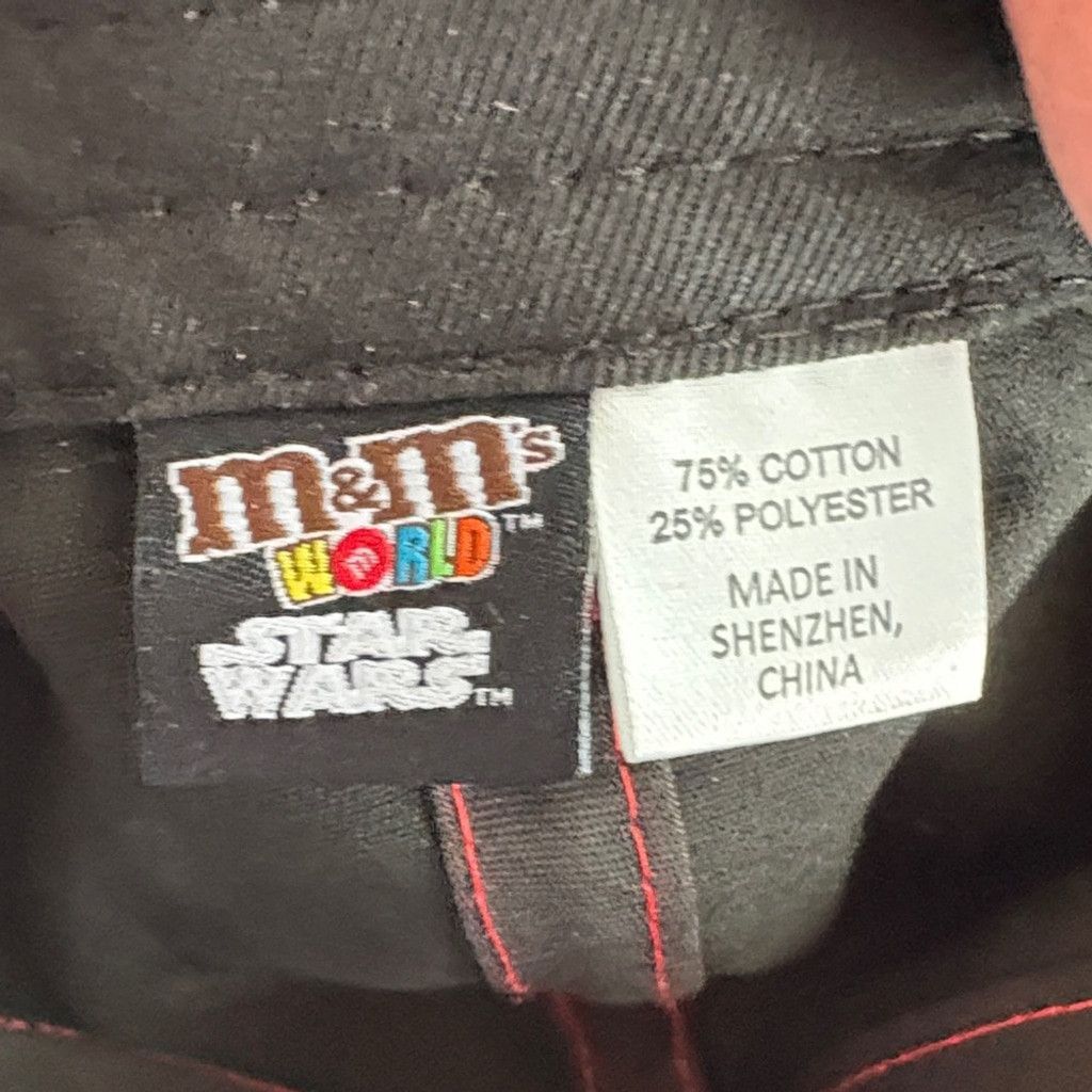 Star Wars M&M'S World Star War Darth Vader Dark Side M Pire Snap Back Size ONE SIZE - 6 Thumbnail