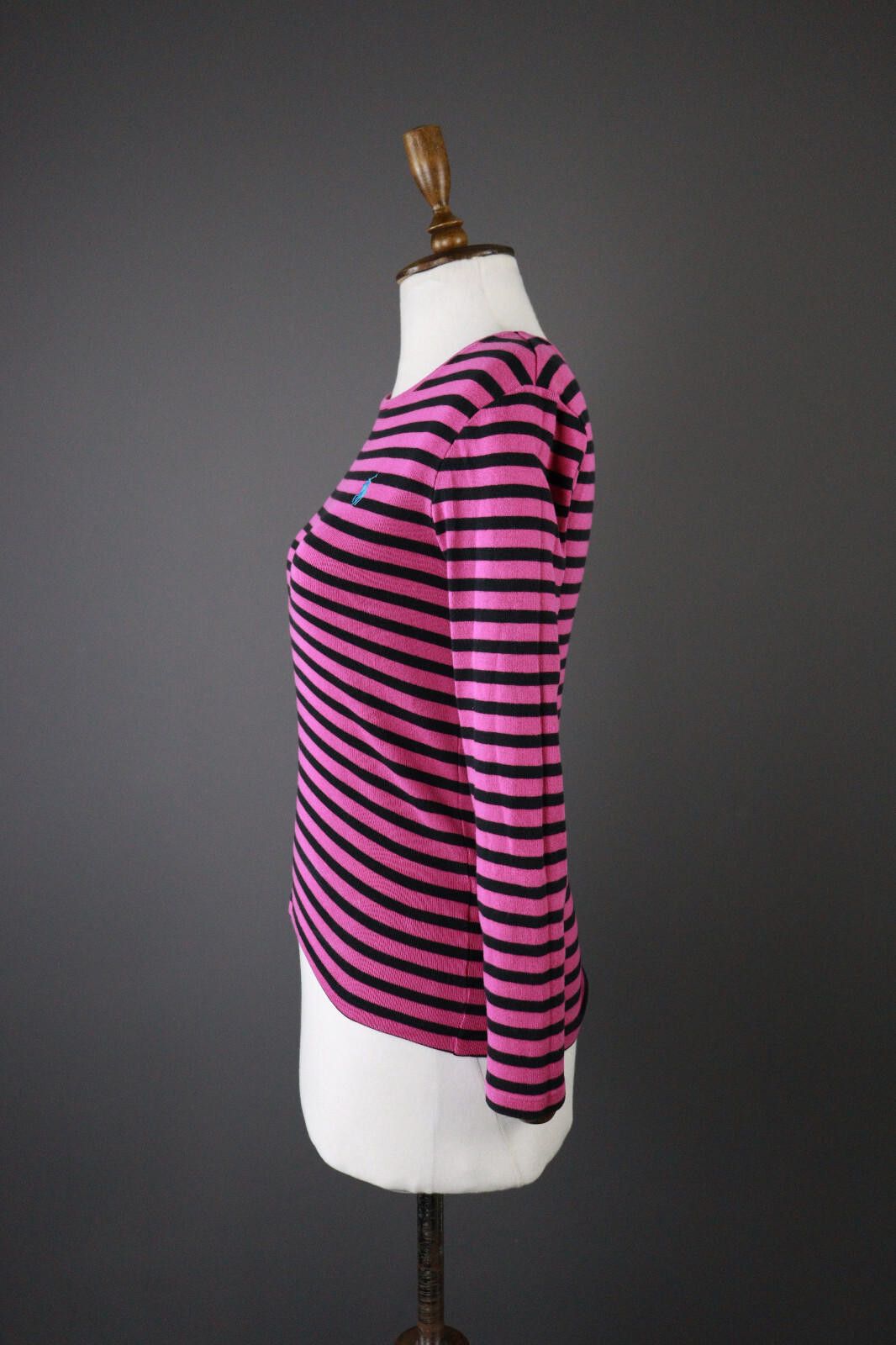 Polo Ralph Lauren Ladies Polo Ralph Lauren Pink Casual Stripe Sweater Size S Size S / US 4 / IT 40 - 4 Thumbnail