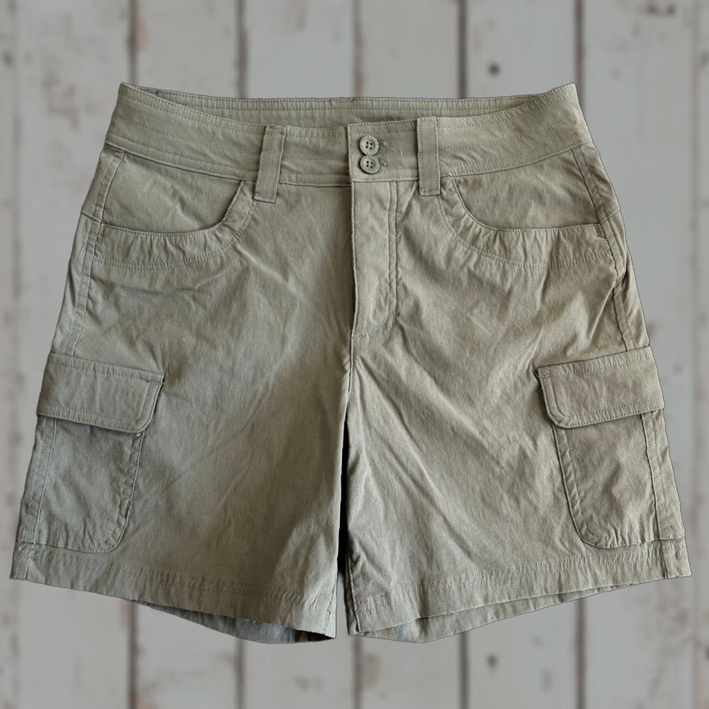 Eddie Bauer Eddie Bauer Summer Trail Short Size 16 Olive Cargo Trails Size 28" / US 6 / IT 42 - 1 Thumbnail