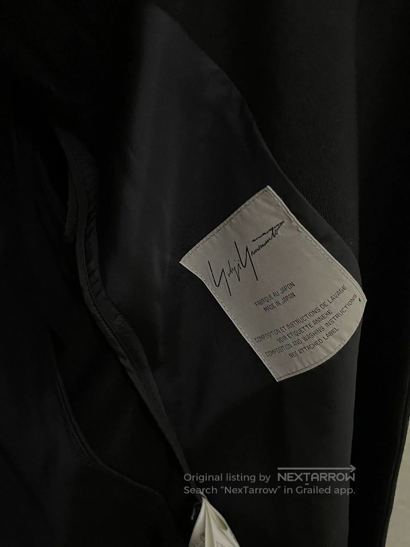 Yohji Yamamoto Yohji Yamamoto Women's Black Trench Coat. Size M / US 6-8 / IT 42-44 - 5 Thumbnail