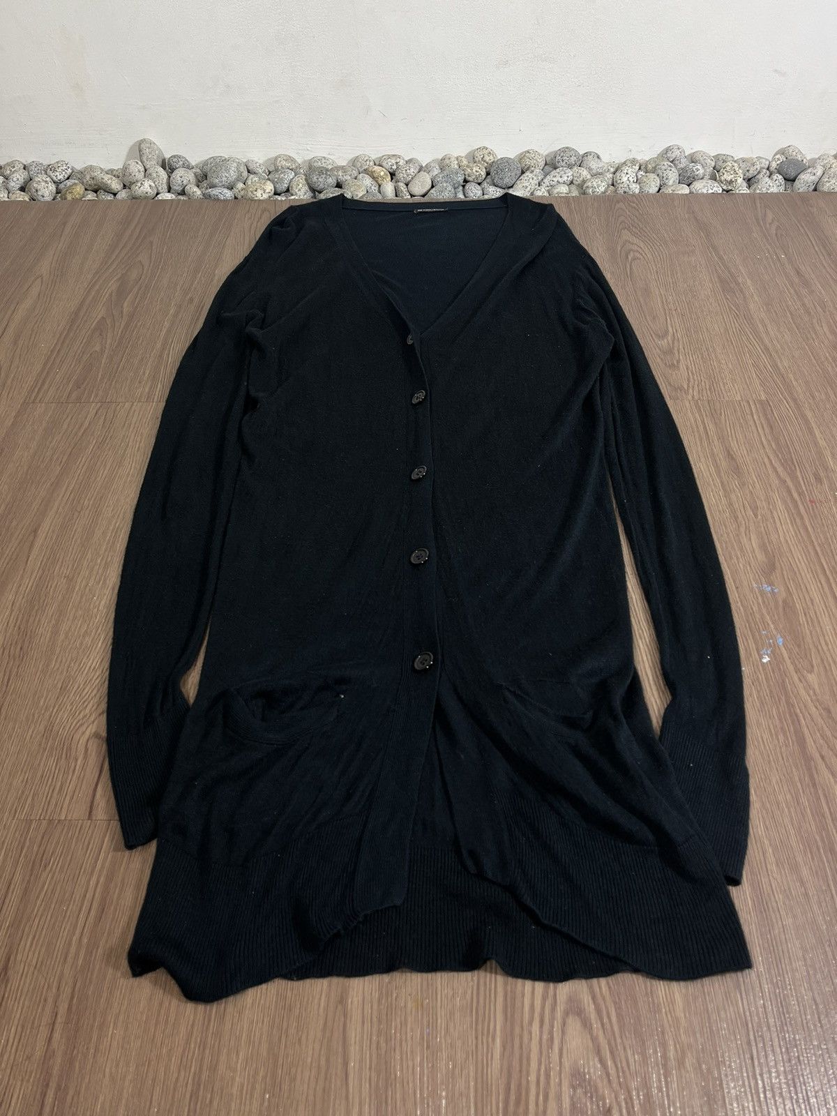 Ann Demeulemeester Ann Demeulemeester Long Knit Cardigan Size US M / EU 48-50 / 2 - 5 Thumbnail