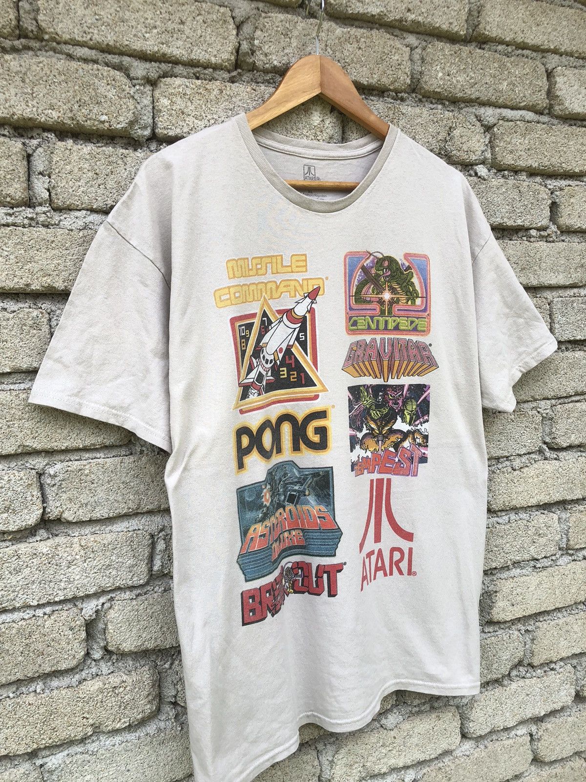 Japanese Brand × Playstation × Vintage Vintage Y2K ATARI Arcade Games Graphic Tshirt Size US XL / EU 56 / 4 - 3 Thumbnail