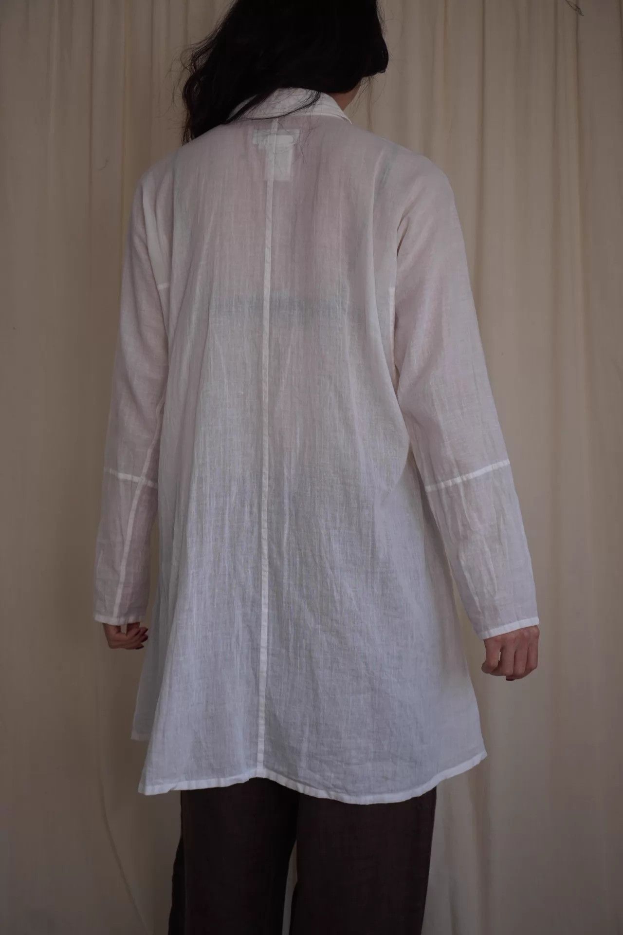 Yohji Yamamoto Yohji Yamamoto 1993ss Cotton Button Shirt Women's S Size S / US 4 / IT 40 - 5 Thumbnail