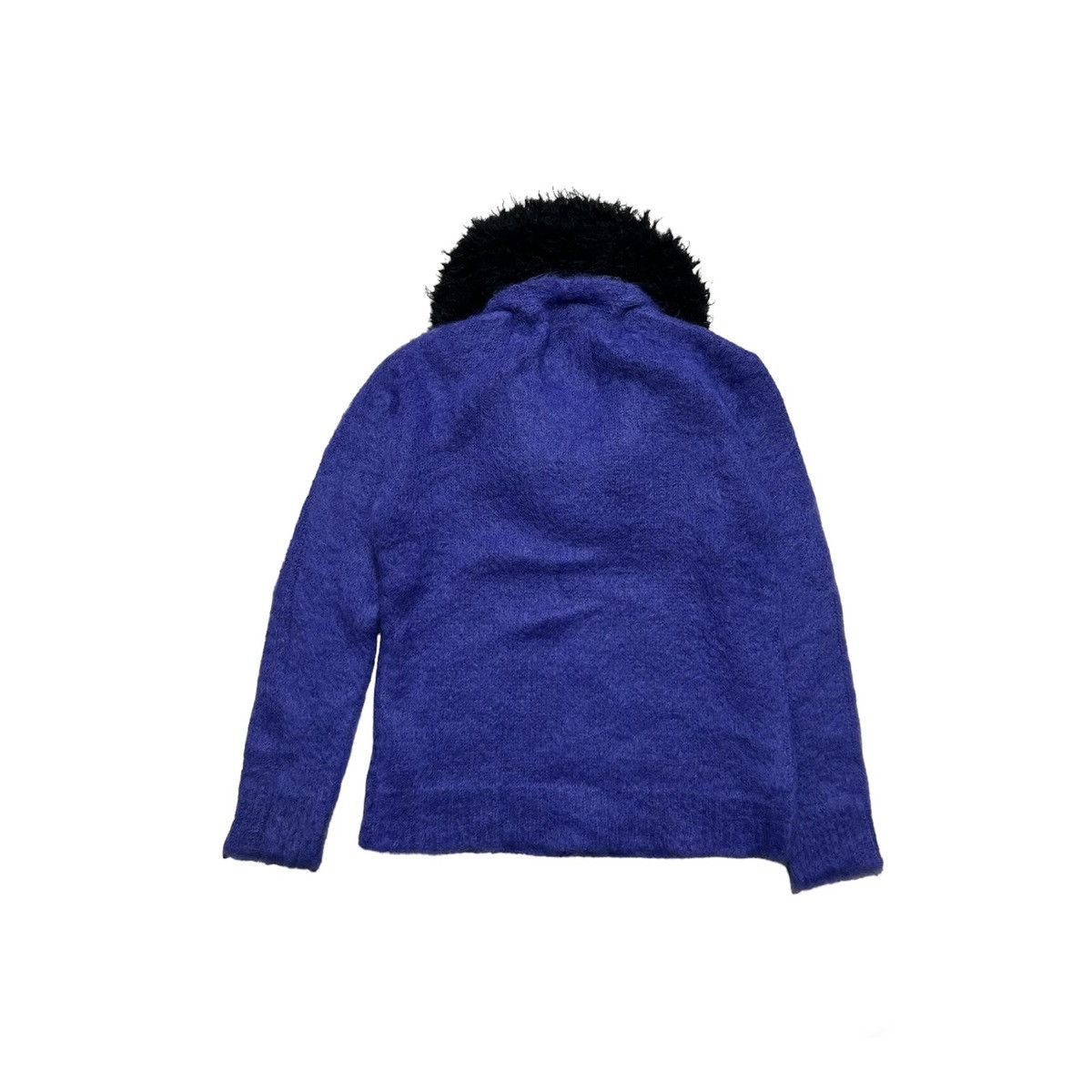 Marni New Marni Faux Fur-Trimmed Mohair Cardigan Size 48 Size US M / EU 48-50 / 2 - 3 Thumbnail