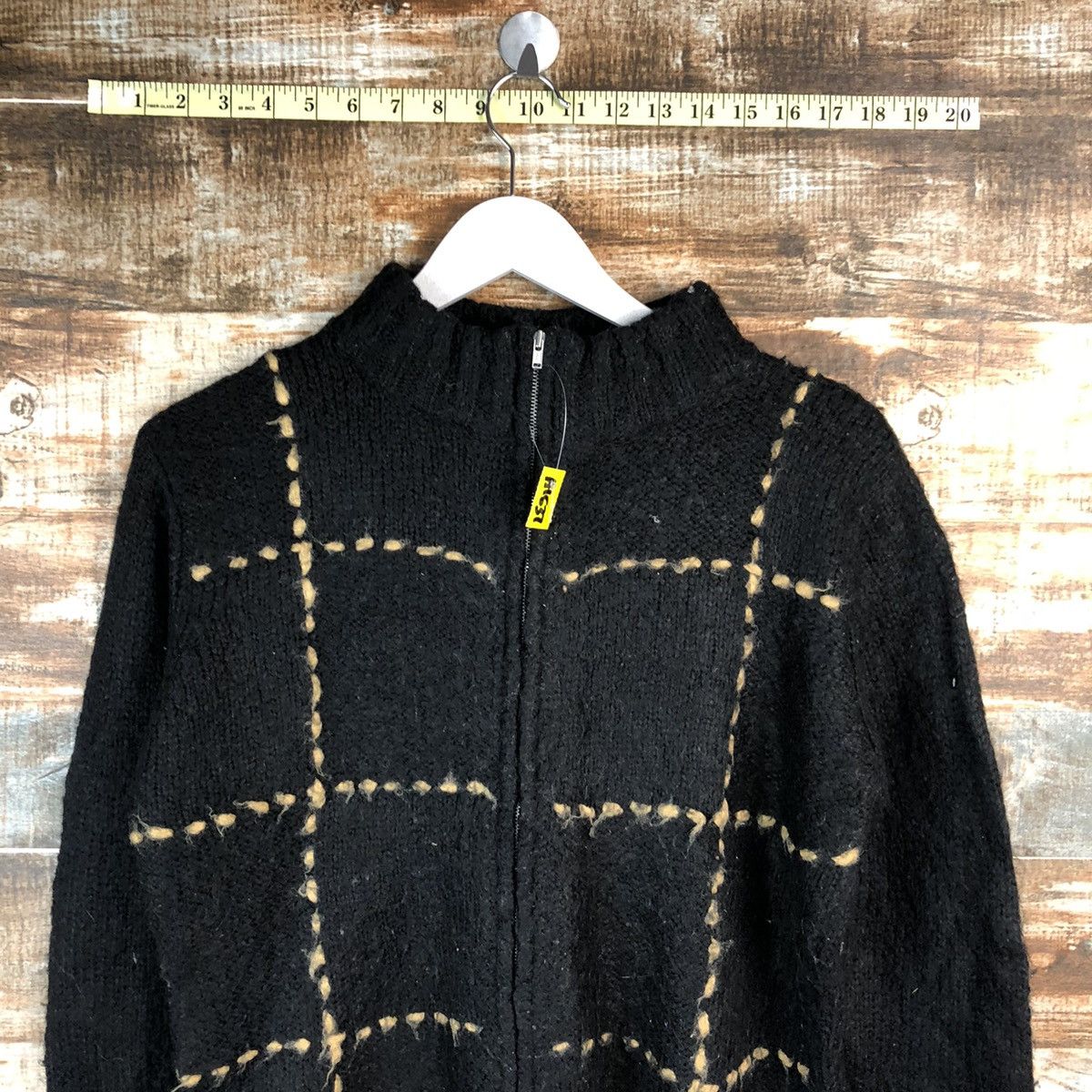 Homespun Knitwear × Japanese Brand DP International Black Knitwear #A1537 Size M / US 6-8 / IT 42-44 - 5 Thumbnail