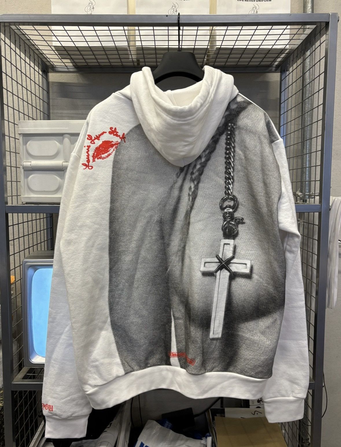 Chrome Hearts Laurie Lynn stark signature stamp hoodie Size US M / EU 48-50 / 2 - 1 Thumbnail