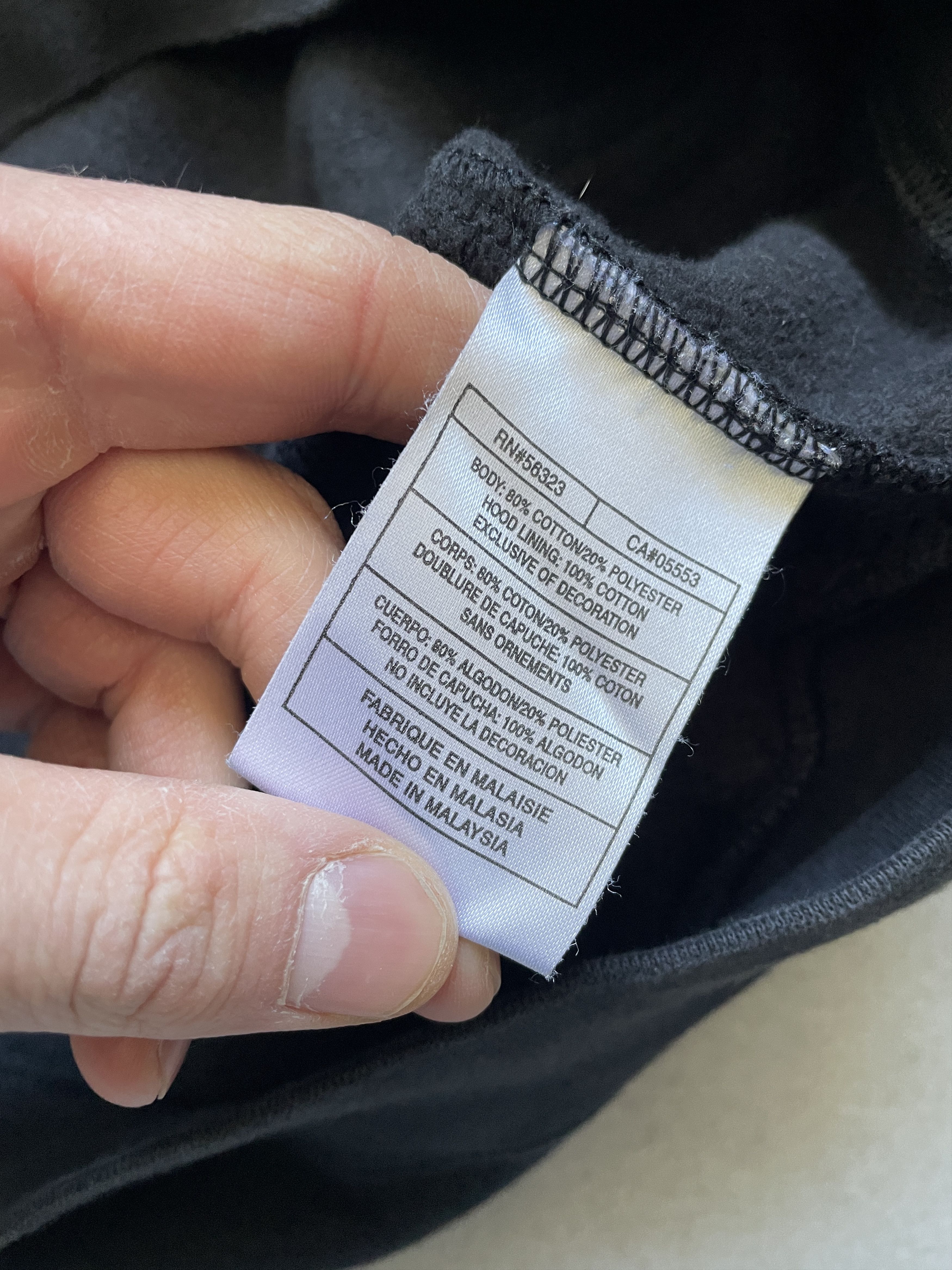 Nike Y2K NIKE SPELLOUT CENTER SWOOSH BLACK WASHED BOXY HOODIE Size US L / EU 52-54 / 3 - 3 Thumbnail