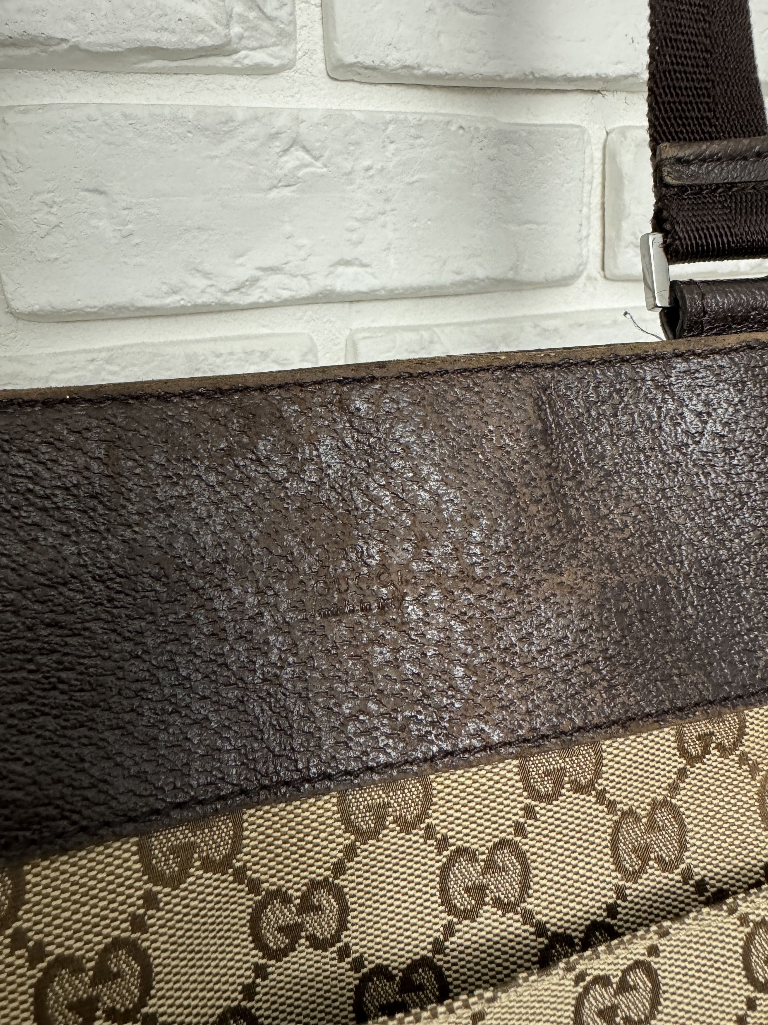 Gucci Gucci Shoulder Bag GG Canvas Leather Beige/Brown Crossbody Size ONE SIZE - 4 Thumbnail