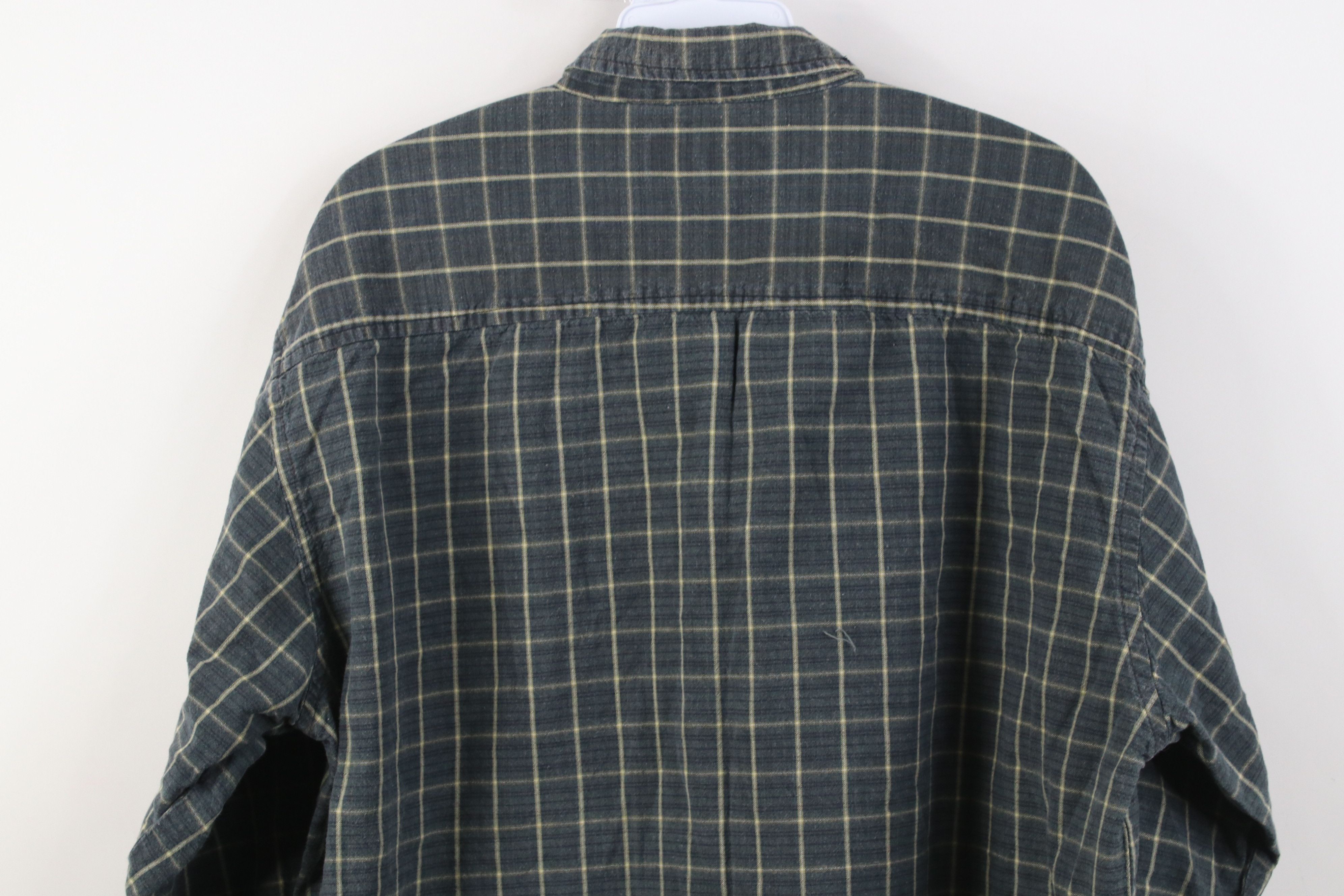 Vintage Vintage 90s Streetwear Collared Button Down Shirt Plaid Size US XL / EU 56 / 4 - 12 Thumbnail