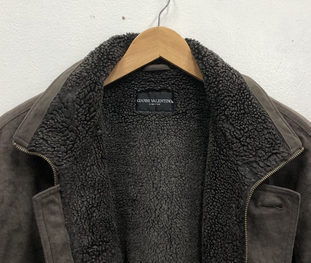 Gianni Valentino Gianni Valentino Limited Velvet Lined Fleece Coat Jacket Size US L / EU 52-54 / 3 - 5 Thumbnail