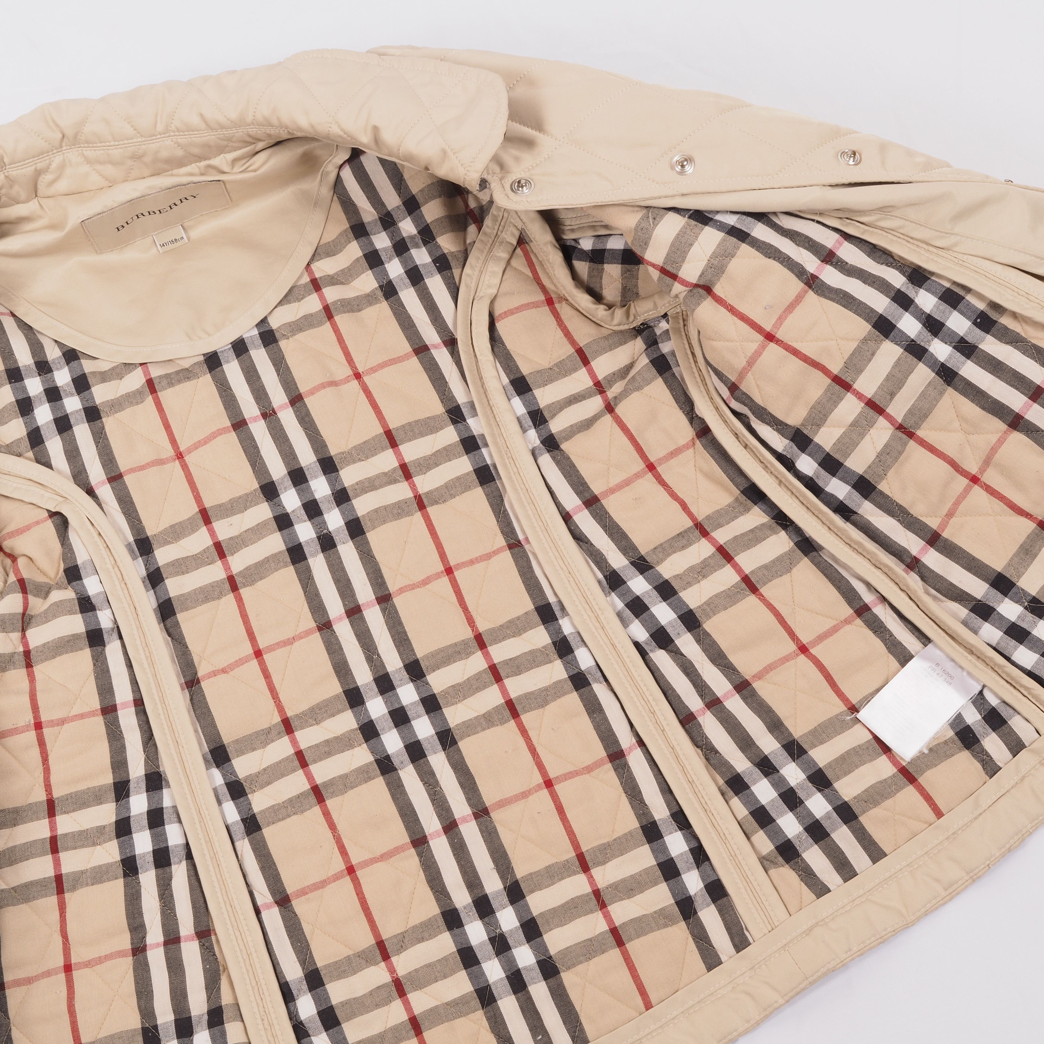 Burberry Burberry Kids Girls Quilted Jacket Lined 14Y / 158cm Size XXS / US 00 / IT 34 - 6 Thumbnail