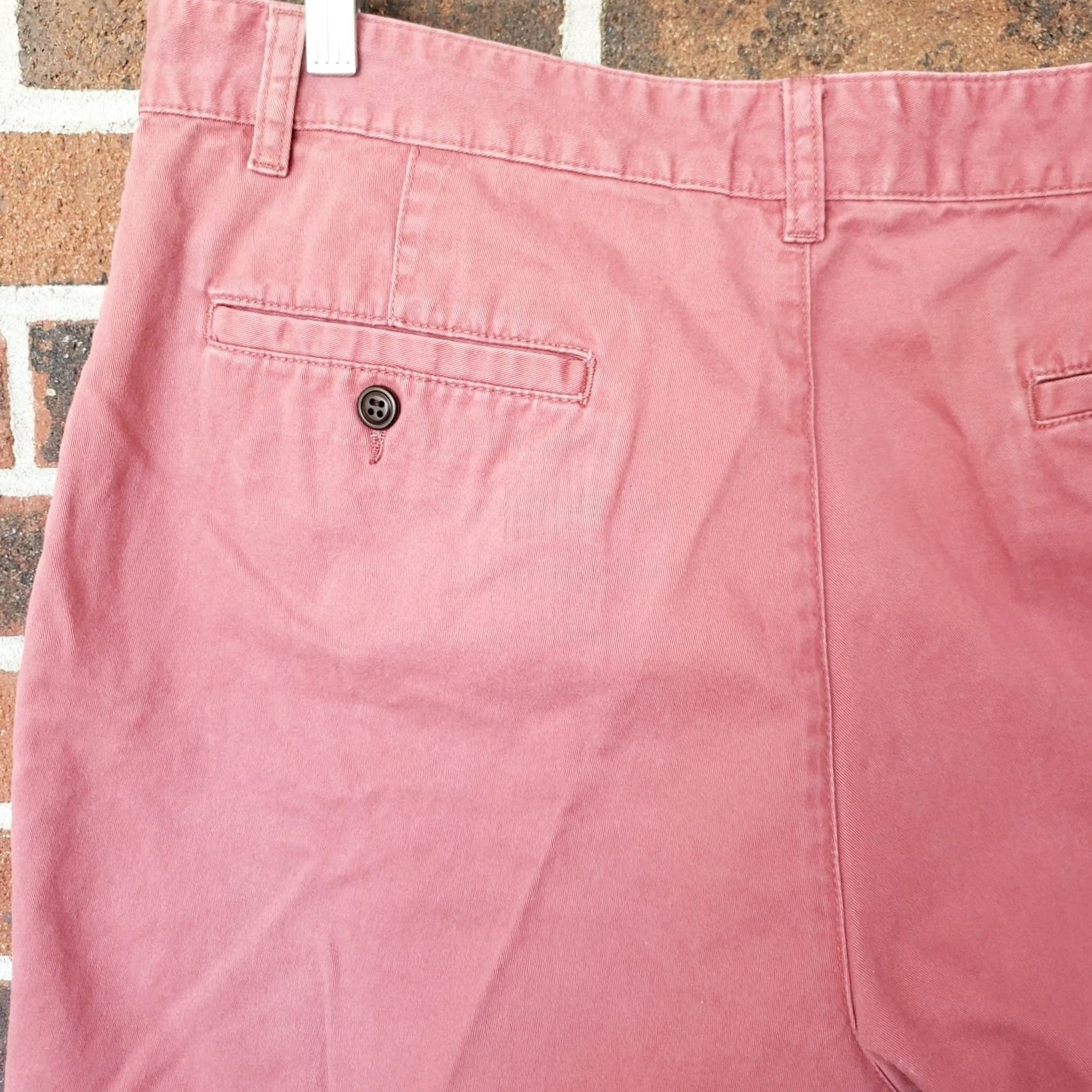Dockers DOCKERS Shorts Mens Size 36 Red 100% Cotton 10" Inseam Flat Front Pockets Casual Size US 36 / EU 52 - 7 Thumbnail