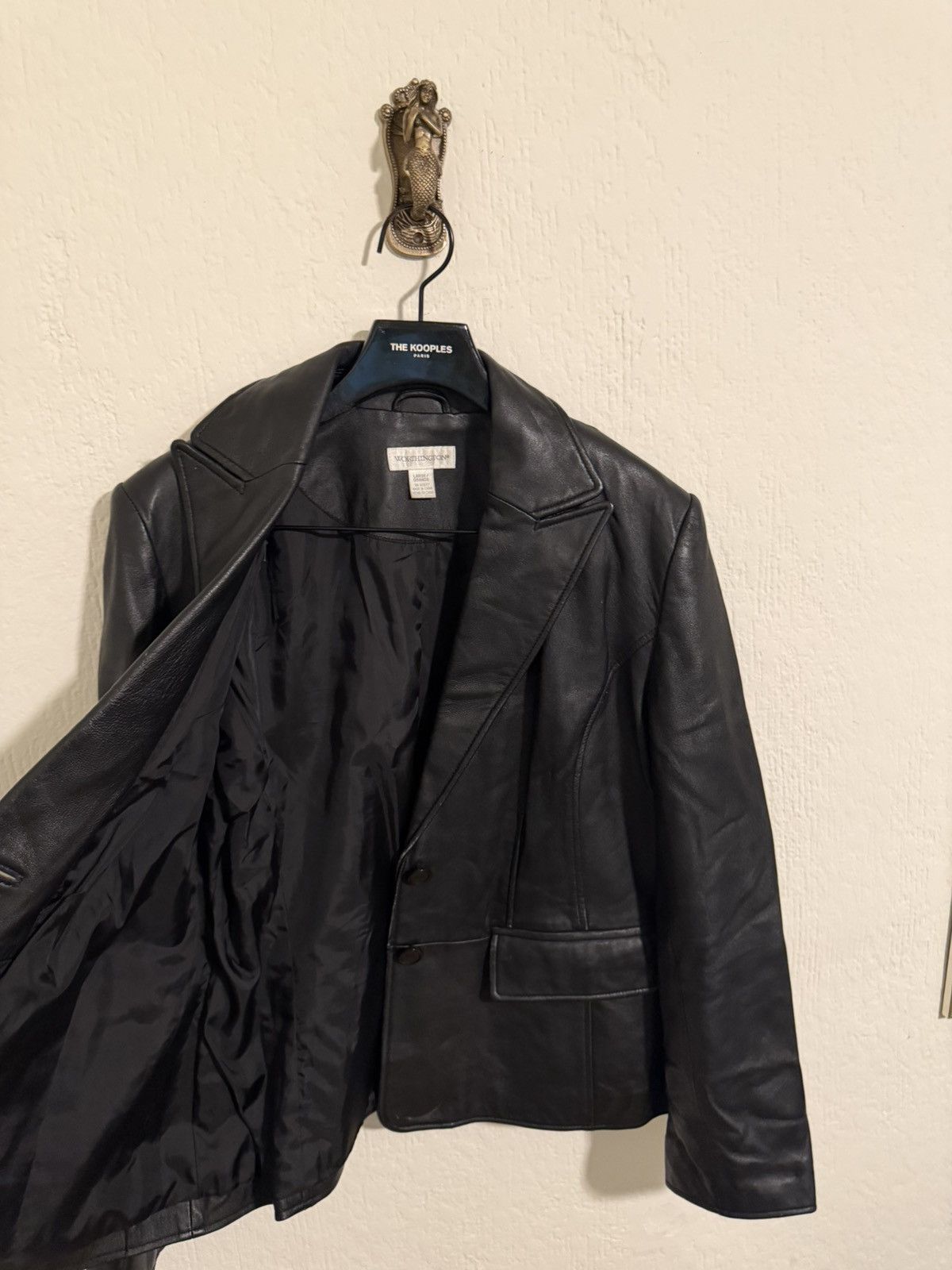 Genuine Leather Vintage genuine leather two button blazer jacket Size US M / EU 48-50 / 2 - 8 Thumbnail