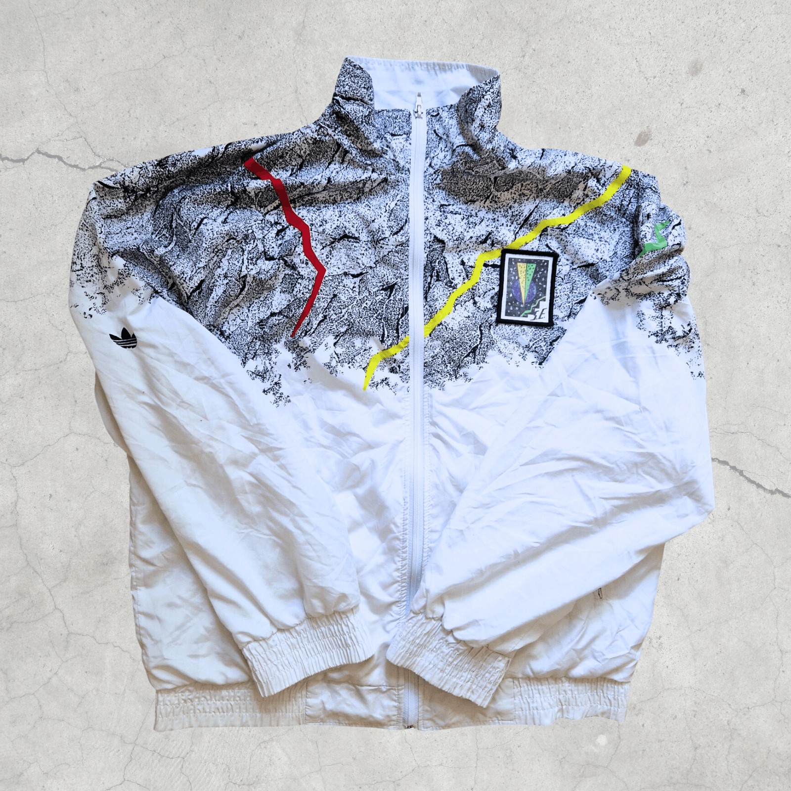 Adidas × Vintage Adidas Stefan Edberg Vintage Retro Tracksuit Jacket 80s 90s Size US M / EU 48-50 / 2 - 4 Thumbnail