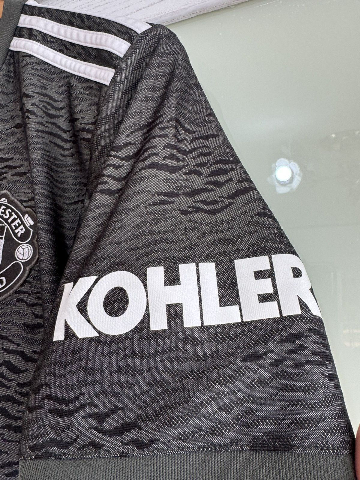 Adidas Manchester United 2020-2021 Away Soccer Jersey Football Kit Size US S / EU 44-46 / 1 - 7 Thumbnail