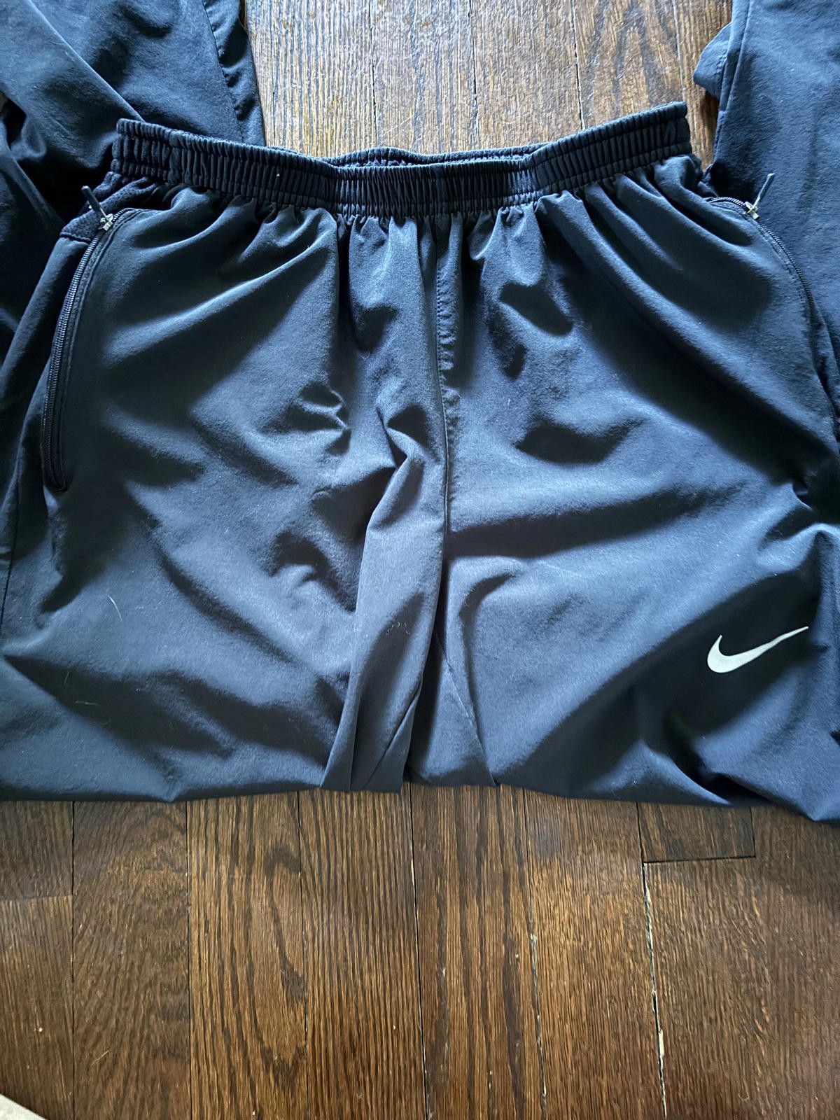 Nike Nike Dri-FIT Men's Athletic Pants - Black Joggers Size US 32 / EU 48 - 3 Thumbnail