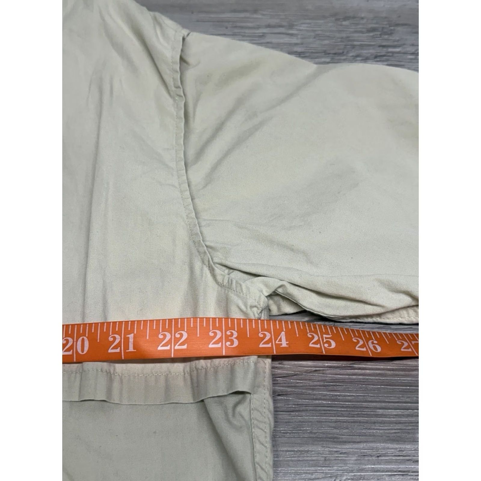 Vintage Discovery Channel Quest Shirt Woolrich Button-Up Shirt Mens Large Beige Outdoor Safari Check Short Sleeve for Fishing Lightweight Breathable Pockets Size US L / EU 52-54 / 3 - 5 Thumbnail