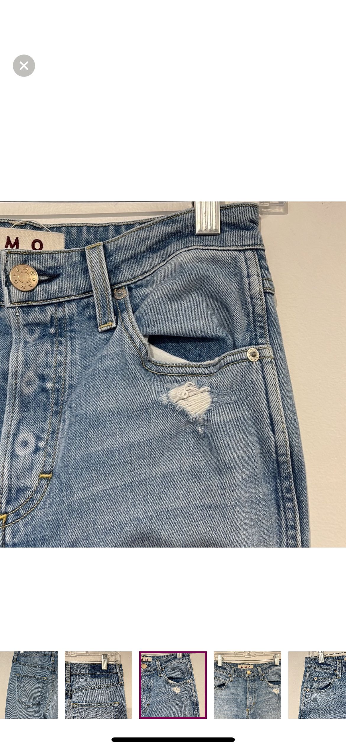 AMO Babe skinny ankle jeans Size 27" / US 4 / IT 40 - 9 Thumbnail