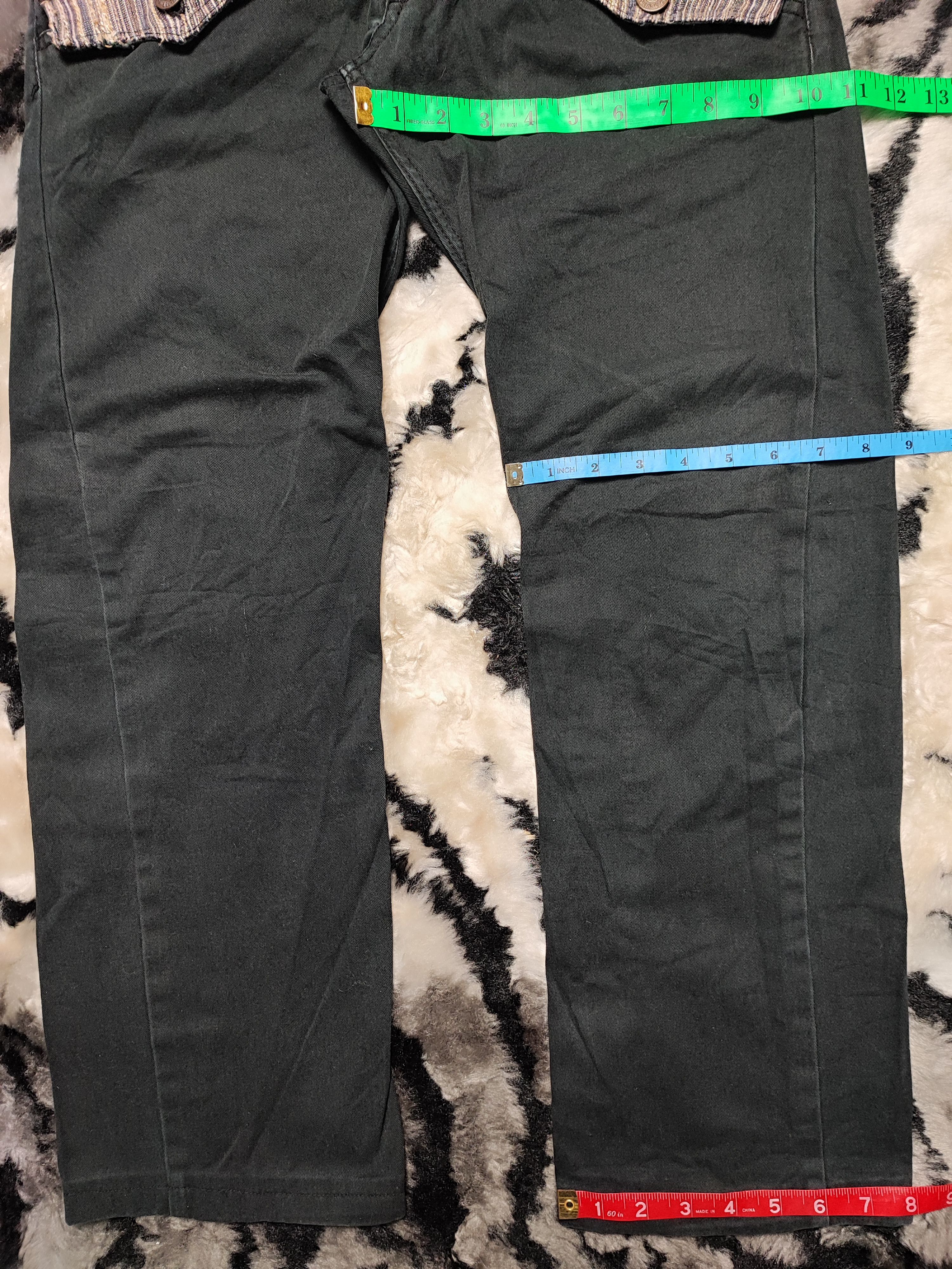 If Six Was Nine × Japanese Brand DOMINATE HANDCRAFTED DOUBLE WAIST JEANS Size US 30 / EU 46 - 12 Thumbnail
