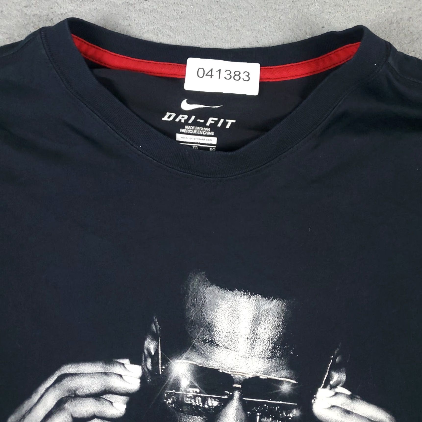 Nike Nike T Shirt Mens XL Black Swoosh Logo Casual Short Sleeve Adult Size US XL / EU 56 / 4 - 3 Thumbnail