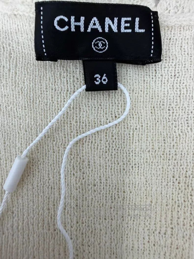 Chanel Chanel Letter logo embroidery V-neck vest Size XS / US 0-2 / IT 36-38 - 5 Thumbnail