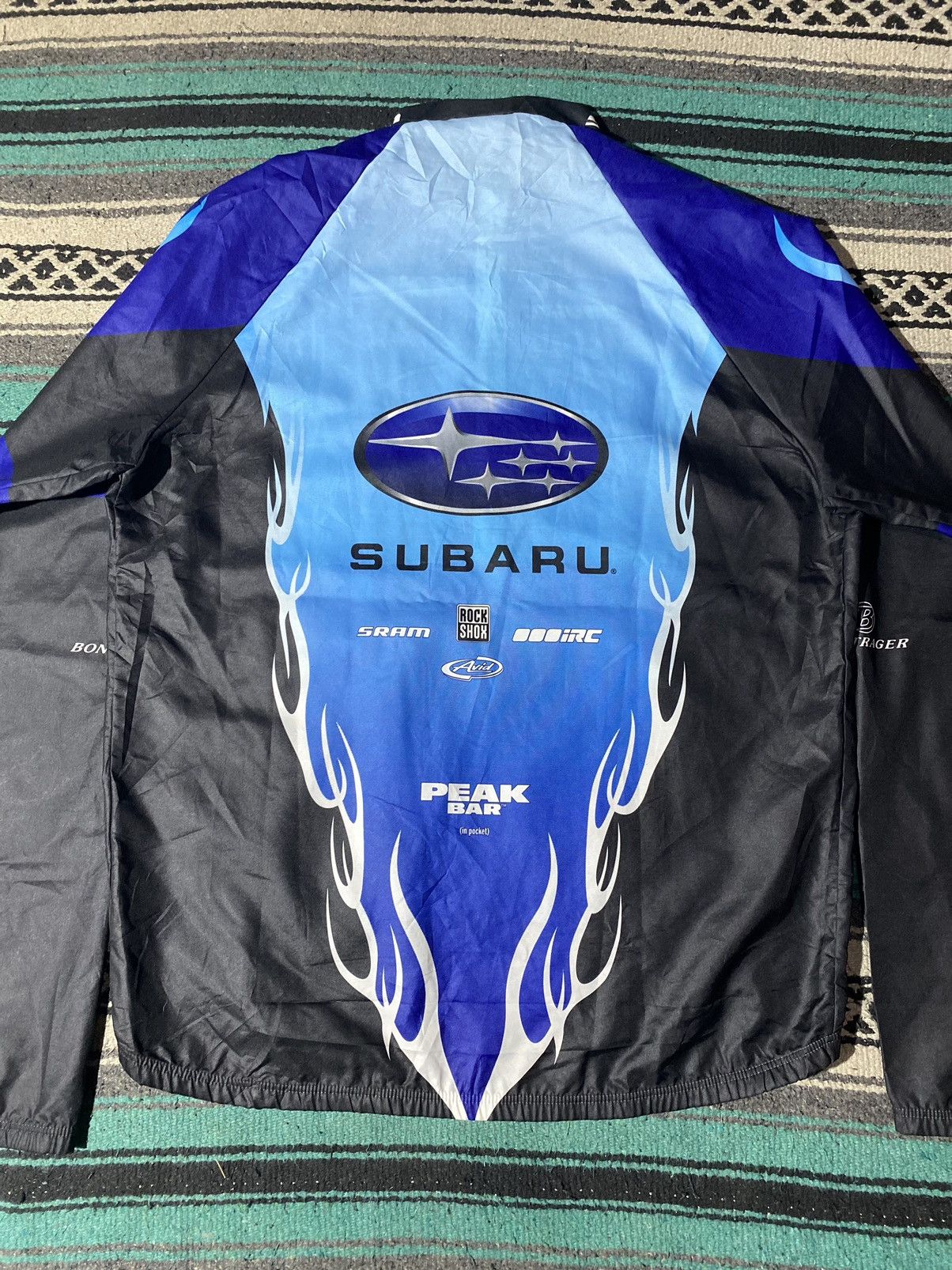 Other Nike Subaru Cycling Jersey Size US XL / EU 56 / 4 - 4 Thumbnail