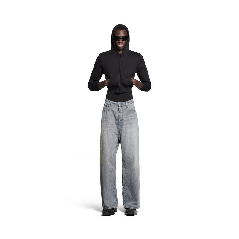 Balenciaga o1bcso1str0226 Baggy Pants in Blue Size US 28 / EU 44 - 2 Thumbnail