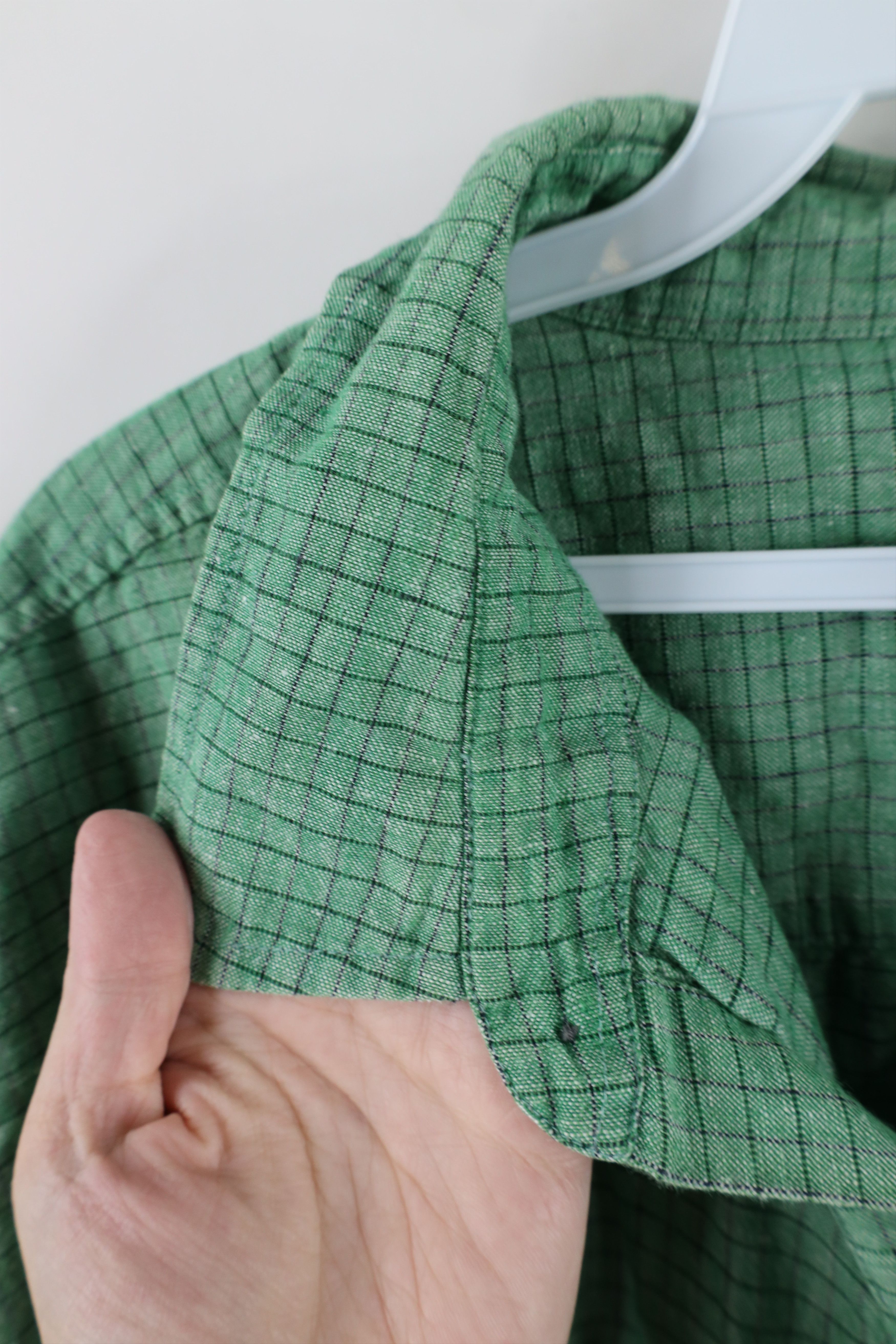 Guess × Vintage Vintage 90s Guess Jeans Short Sleeve Button Shirt Green Size US XXL / EU 58 / 5 - 7 Thumbnail